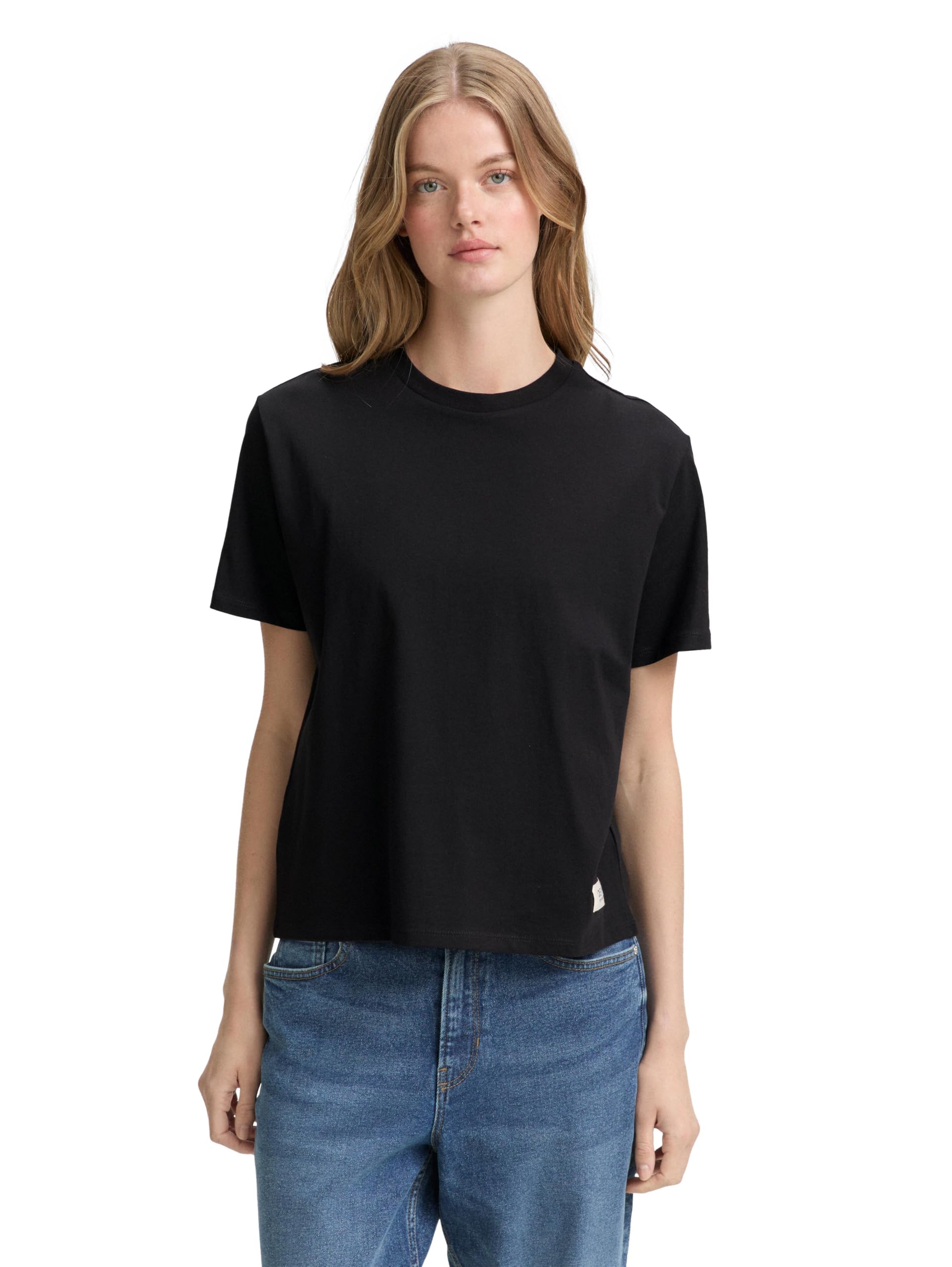 tom-tailor-denim-damen-boxy-fit-t-shirt image 7