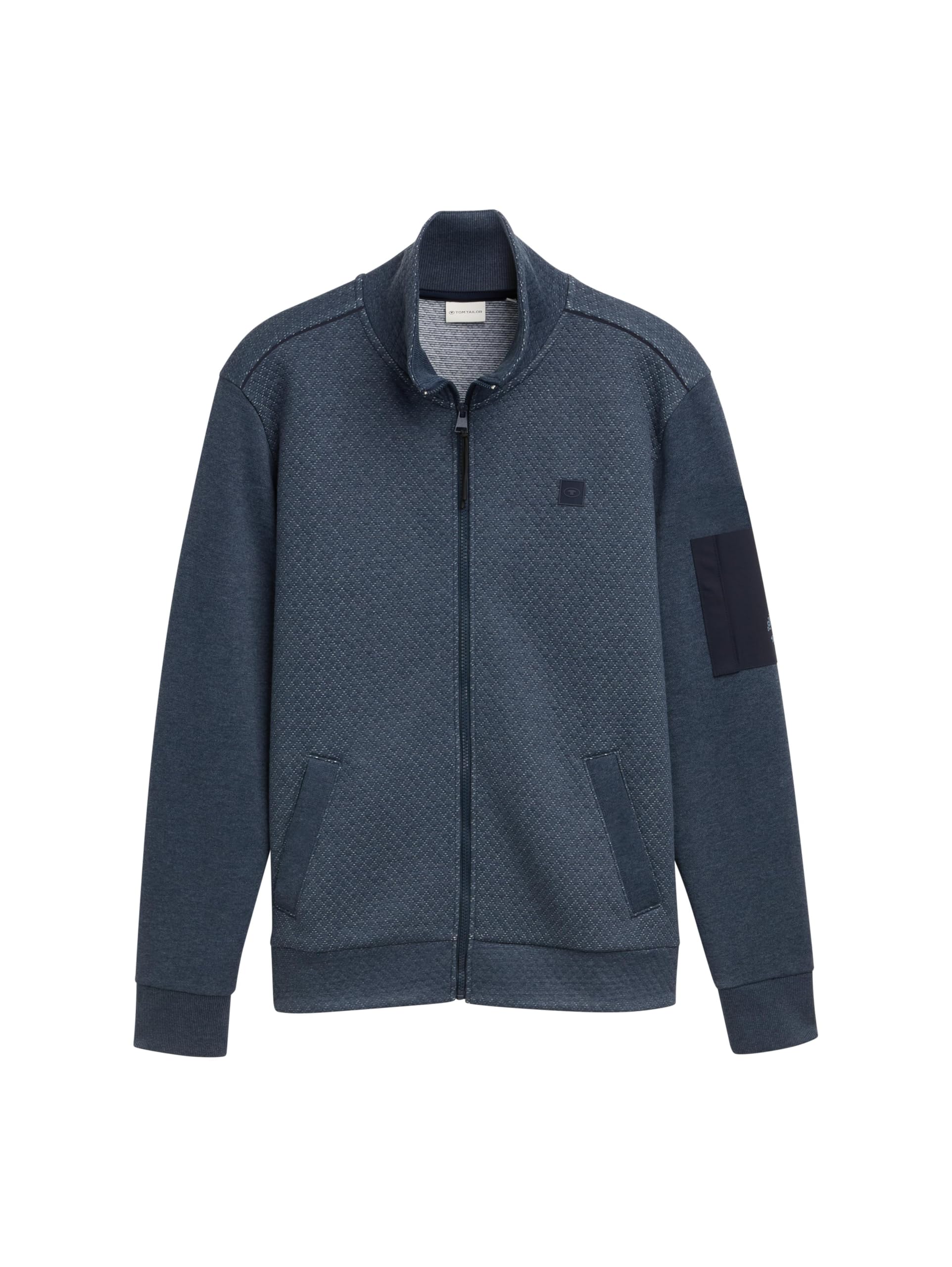 tom-tailor-herren-sweatjacke-1049263-mit-rmeltasche image 6