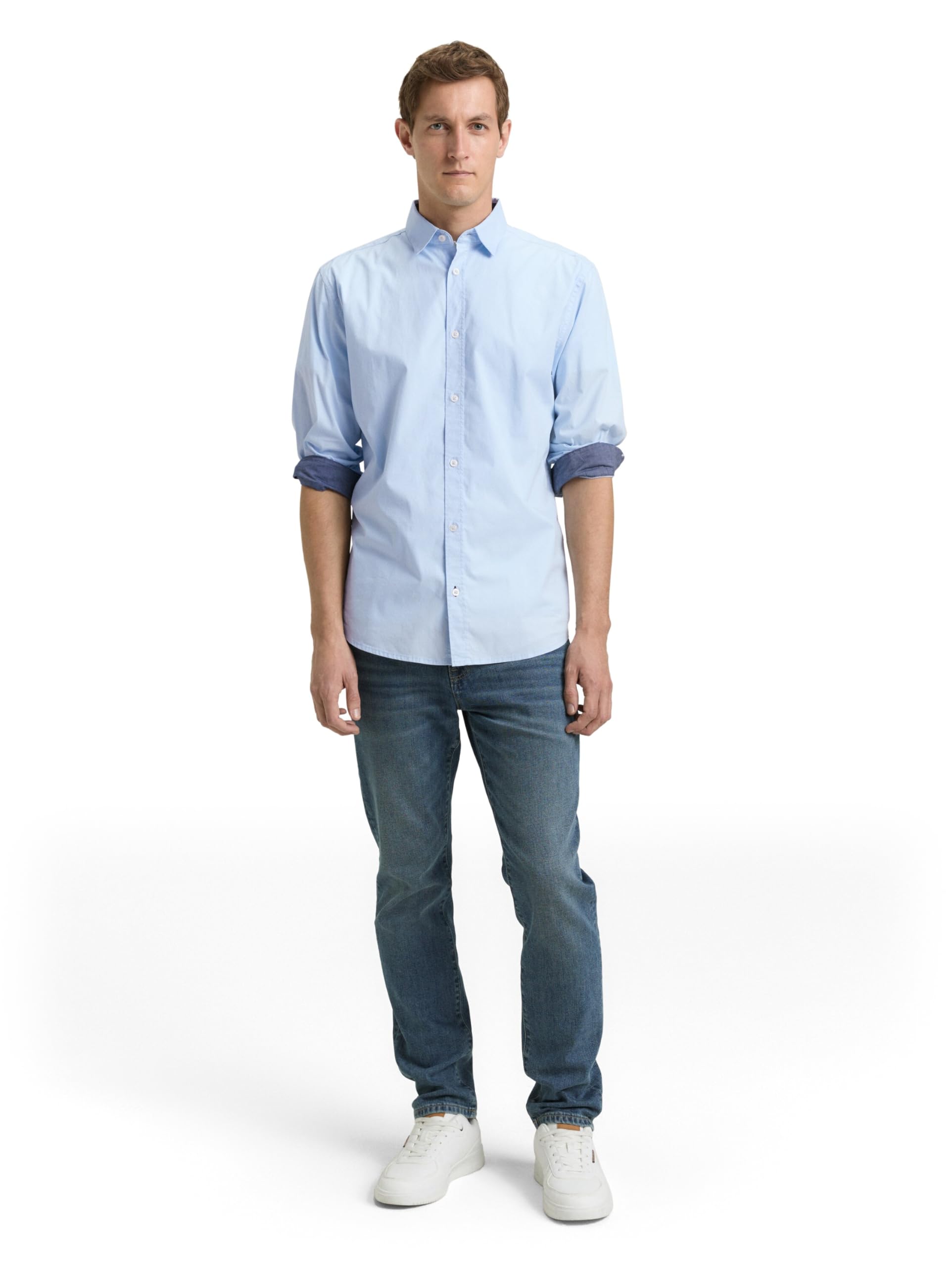 tom-tailor-herren-regular-fit-hemd-mit-stretch image 2