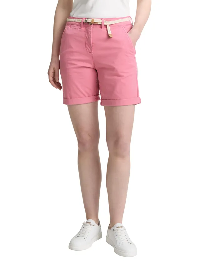tom-tailor-damen-chino-bermuda-shorts-mit-g-rtel image 1