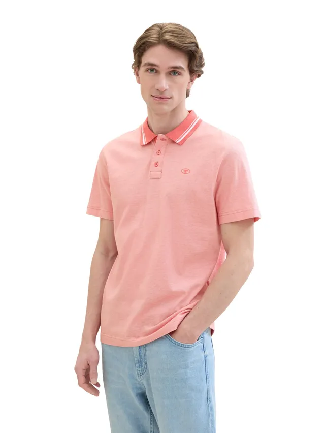 tom-tailor-herren-basic-poloshirt-mit-streifen image 1