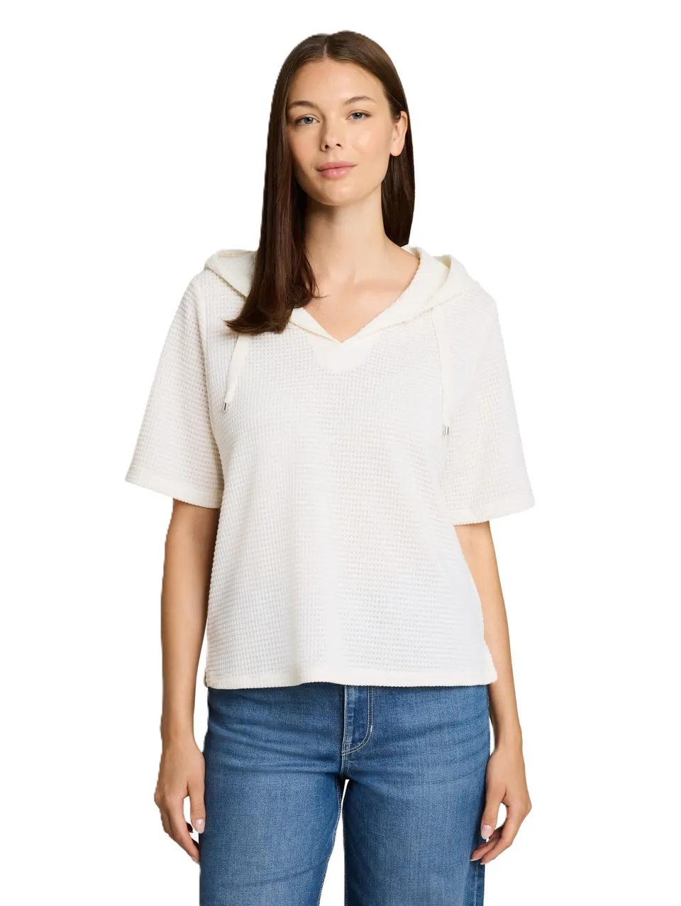 tom-tailor-damen-1052163-loose-fit-jacquard-hoodie image 1