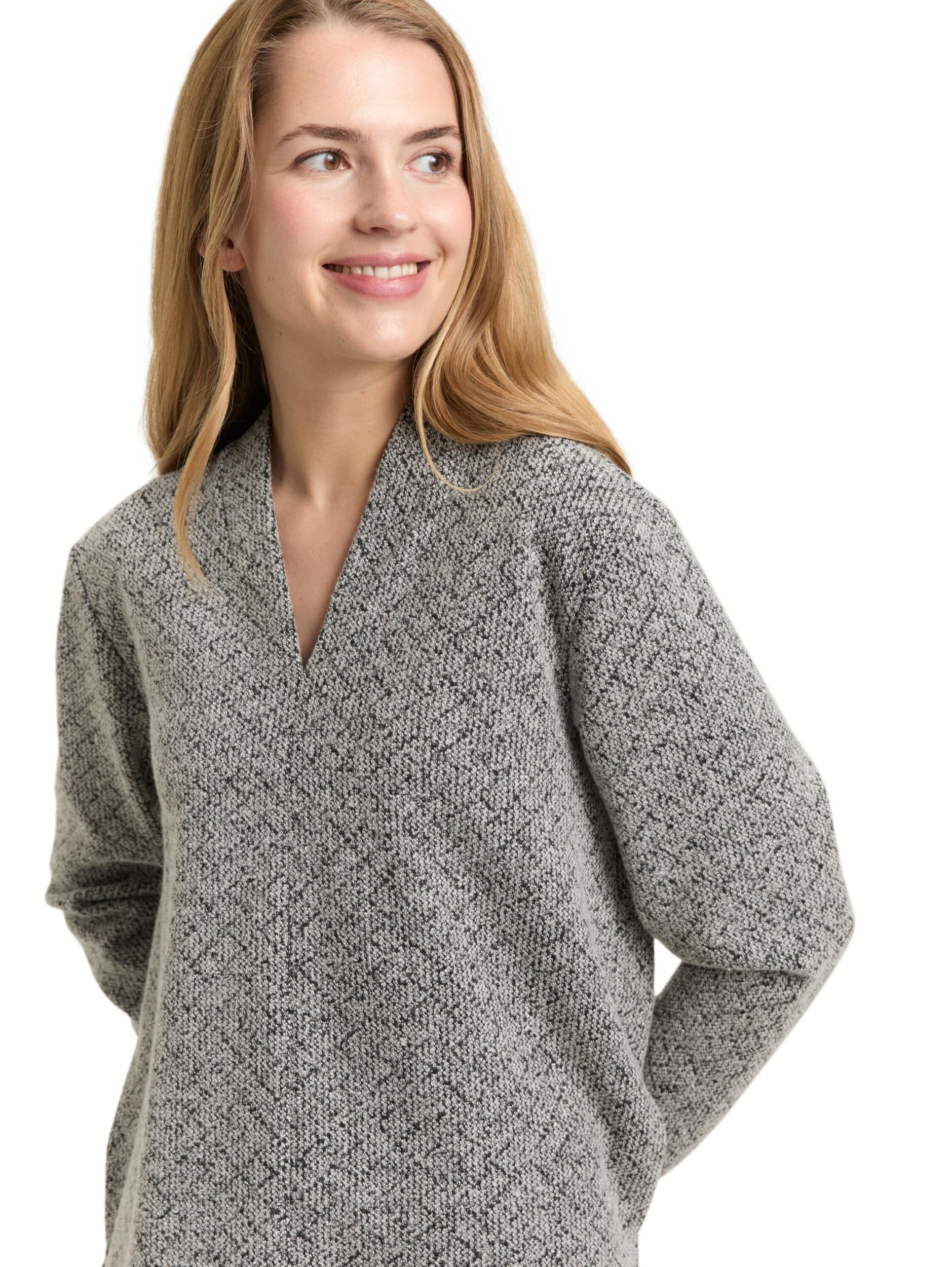 tom-tailor-damen-sweatshirt-1049010-mit-v-ausschnitt-regular-fit image 5