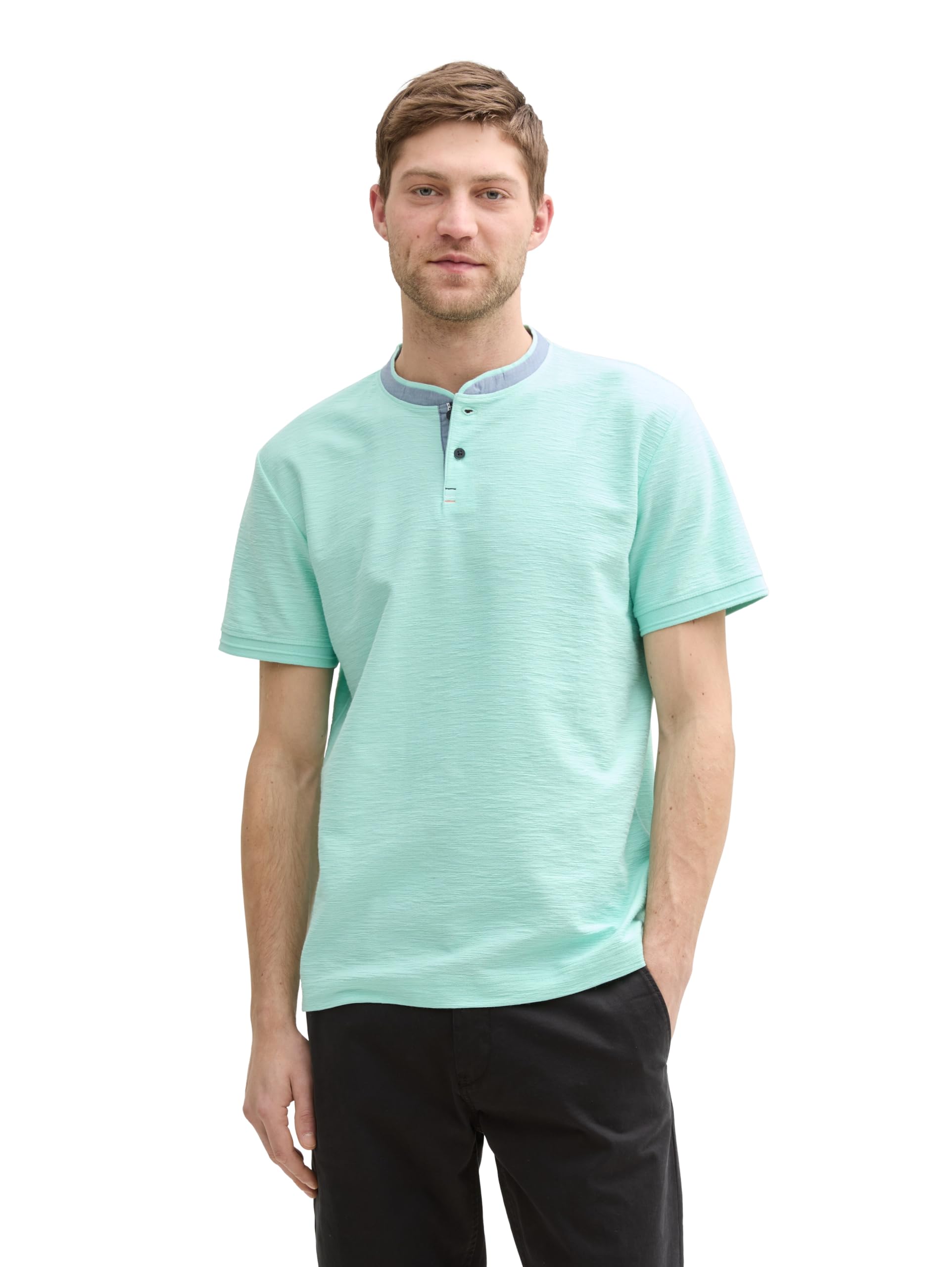 tom-tailor-herren-poloshirt-mit-stehkragen image 6