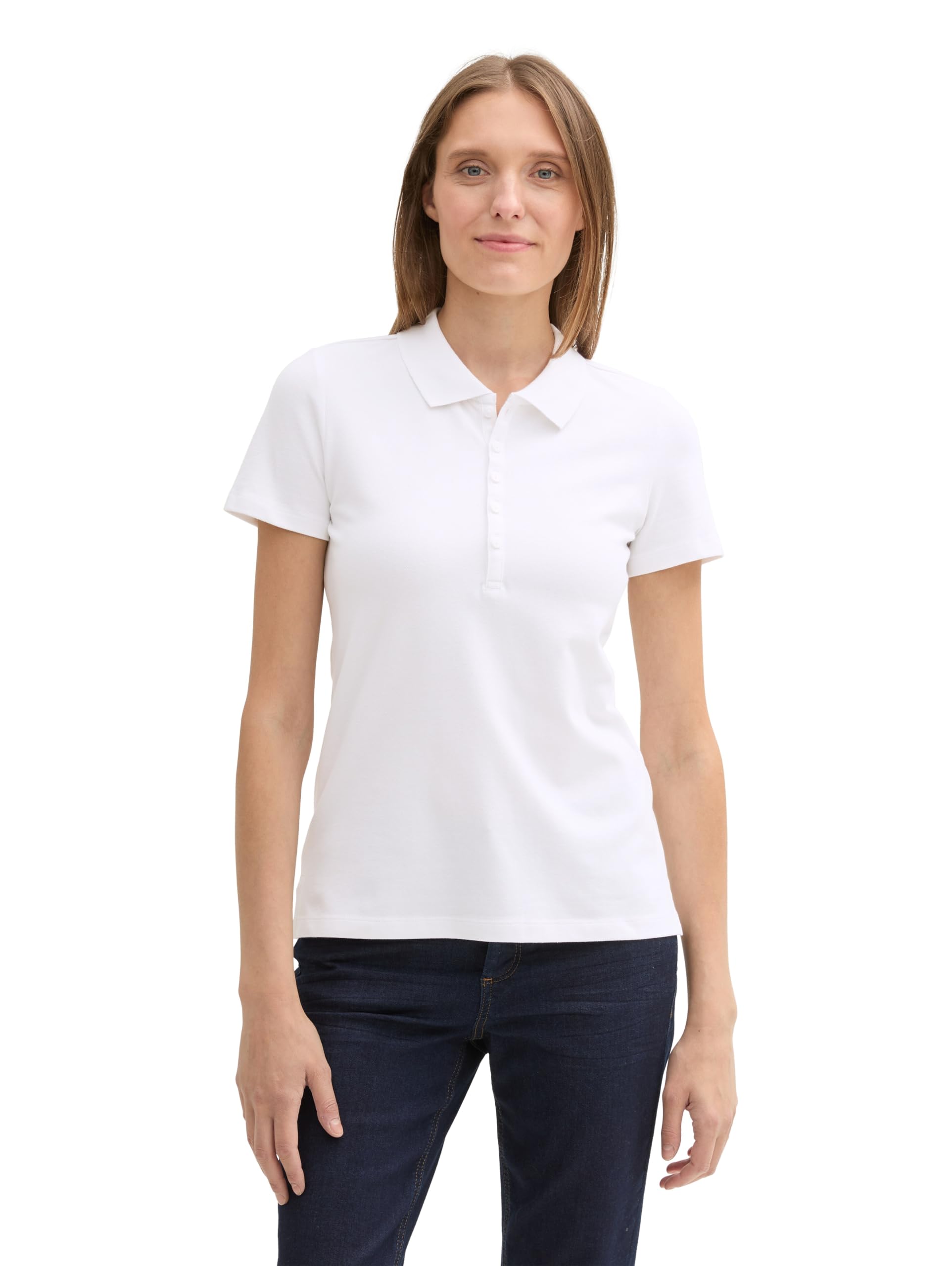 tom-tailor-damen-piqu-polo-shirt image 8