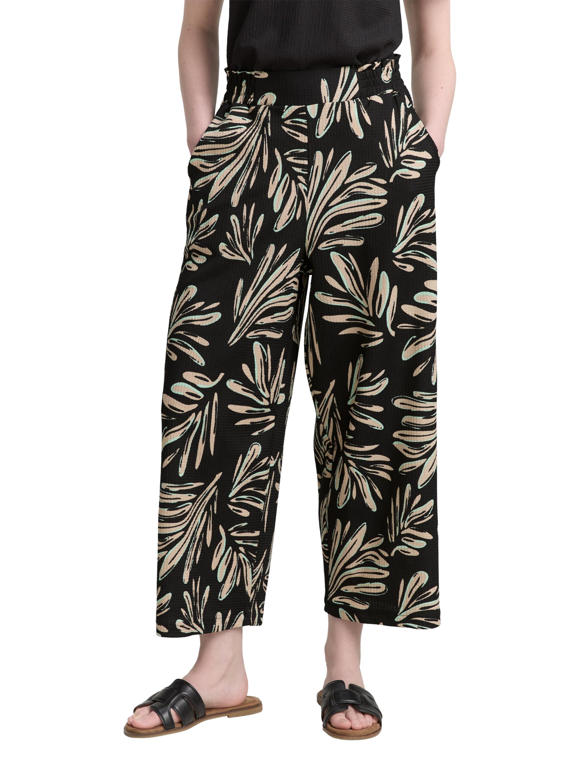 tom-tailor-denim-damen-high-waist-culotte-hose image 8