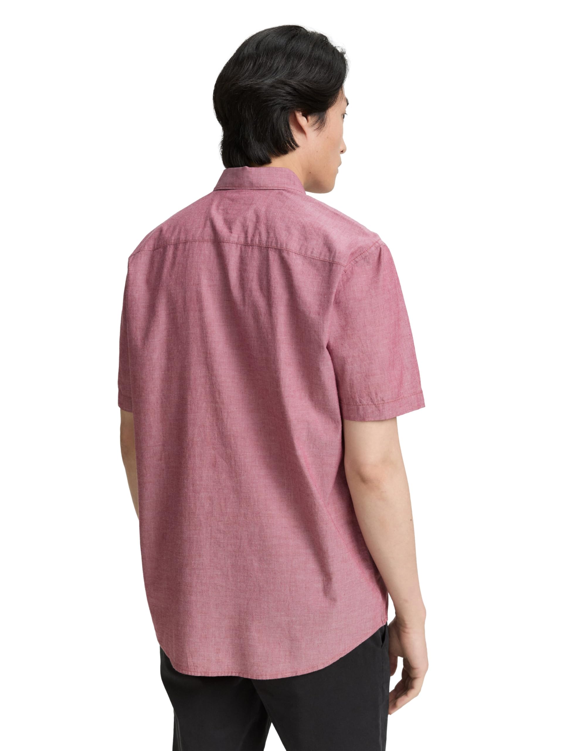 tom-tailor-herren-1047322-regular-fit-kurzarmhemd-baumwolle image 2