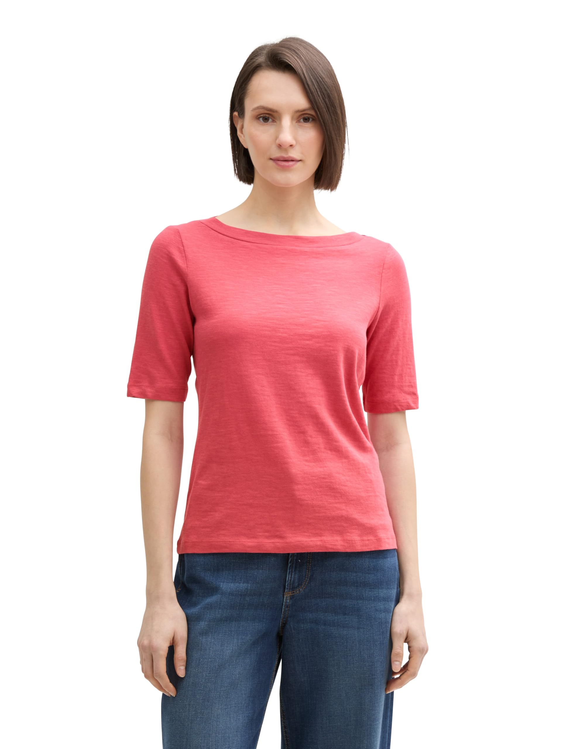 tom-tailor-t-shirt-mit-u-boot-ausschnitt-damen image 7