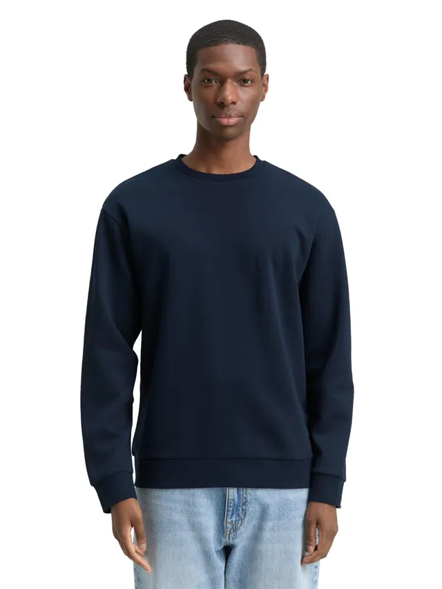 tom-tailor-denim-herren-sweatshirt-mit-logo-badge image 1