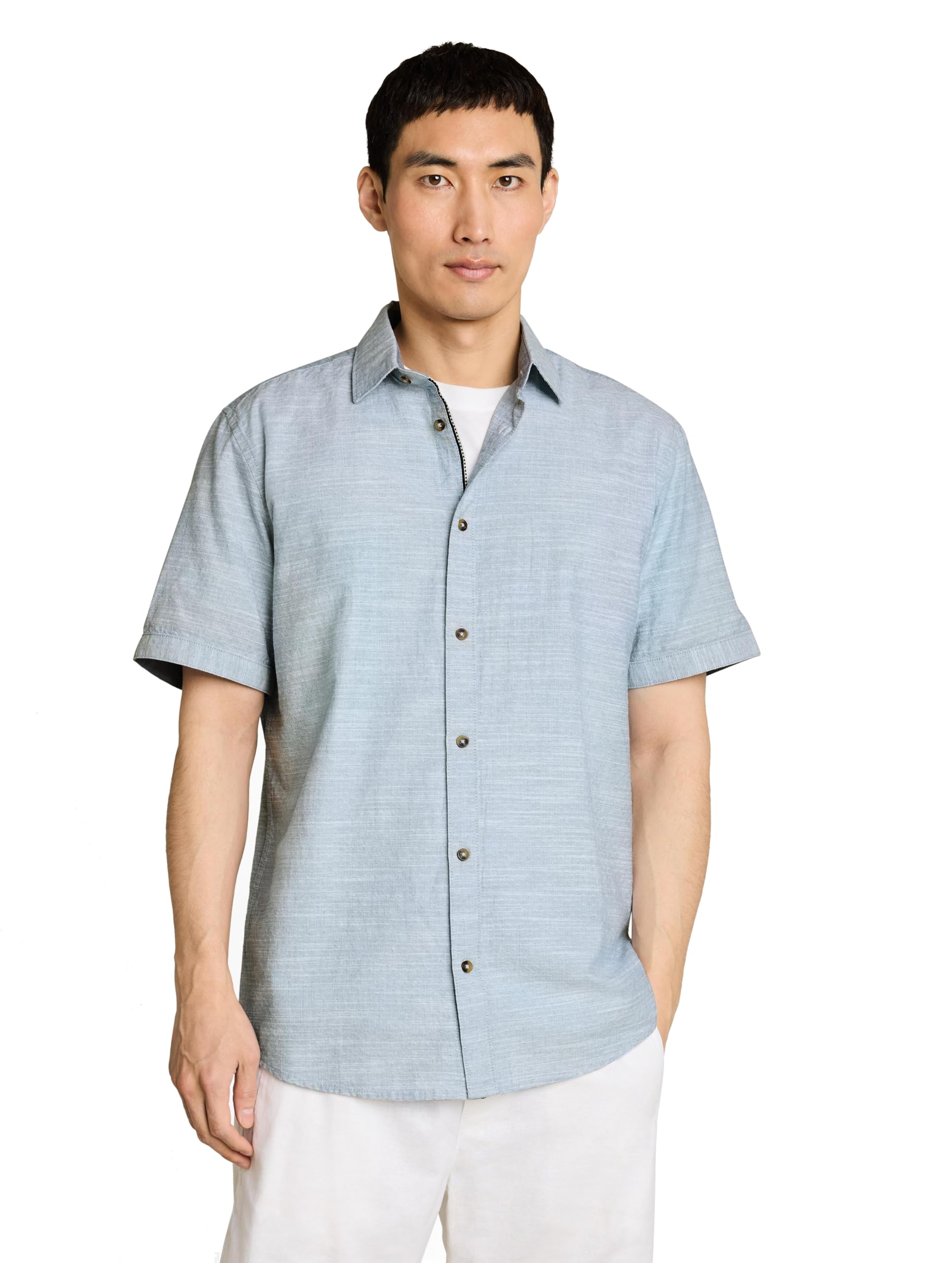 tom-tailor-1053339-herren-regular-fit-kurzarmhemd-aus-baumwolle image 8