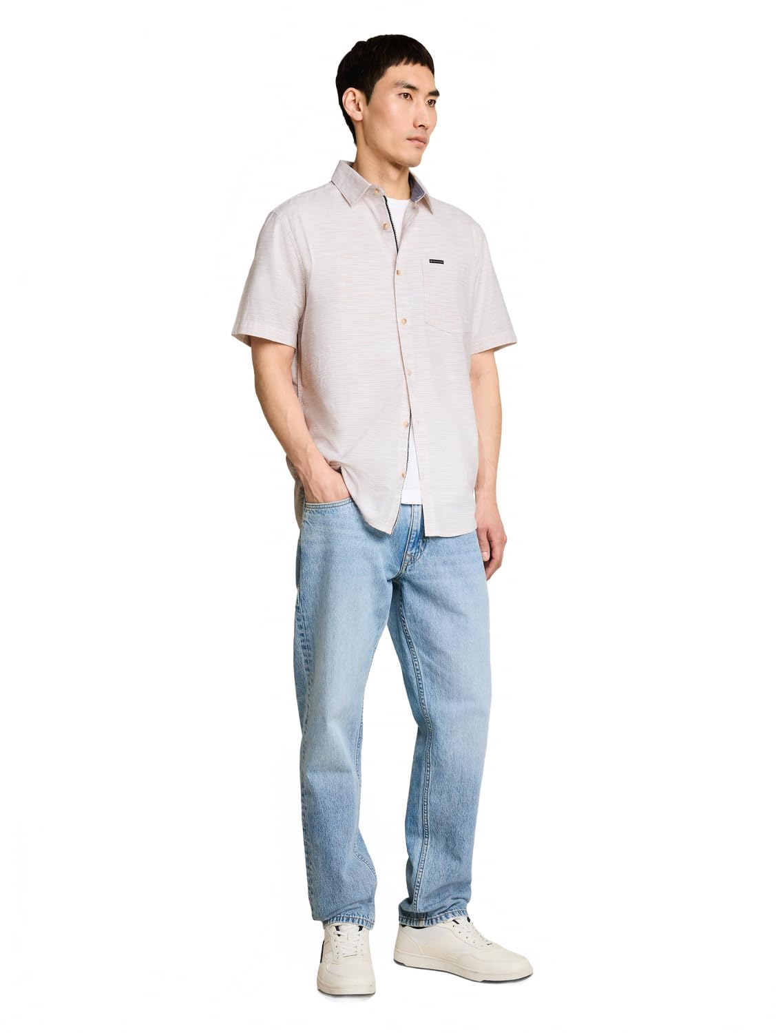 tom-tailor-1053285-herren-regular-fit-kurzarmhemd-aus-baumwolle image 3