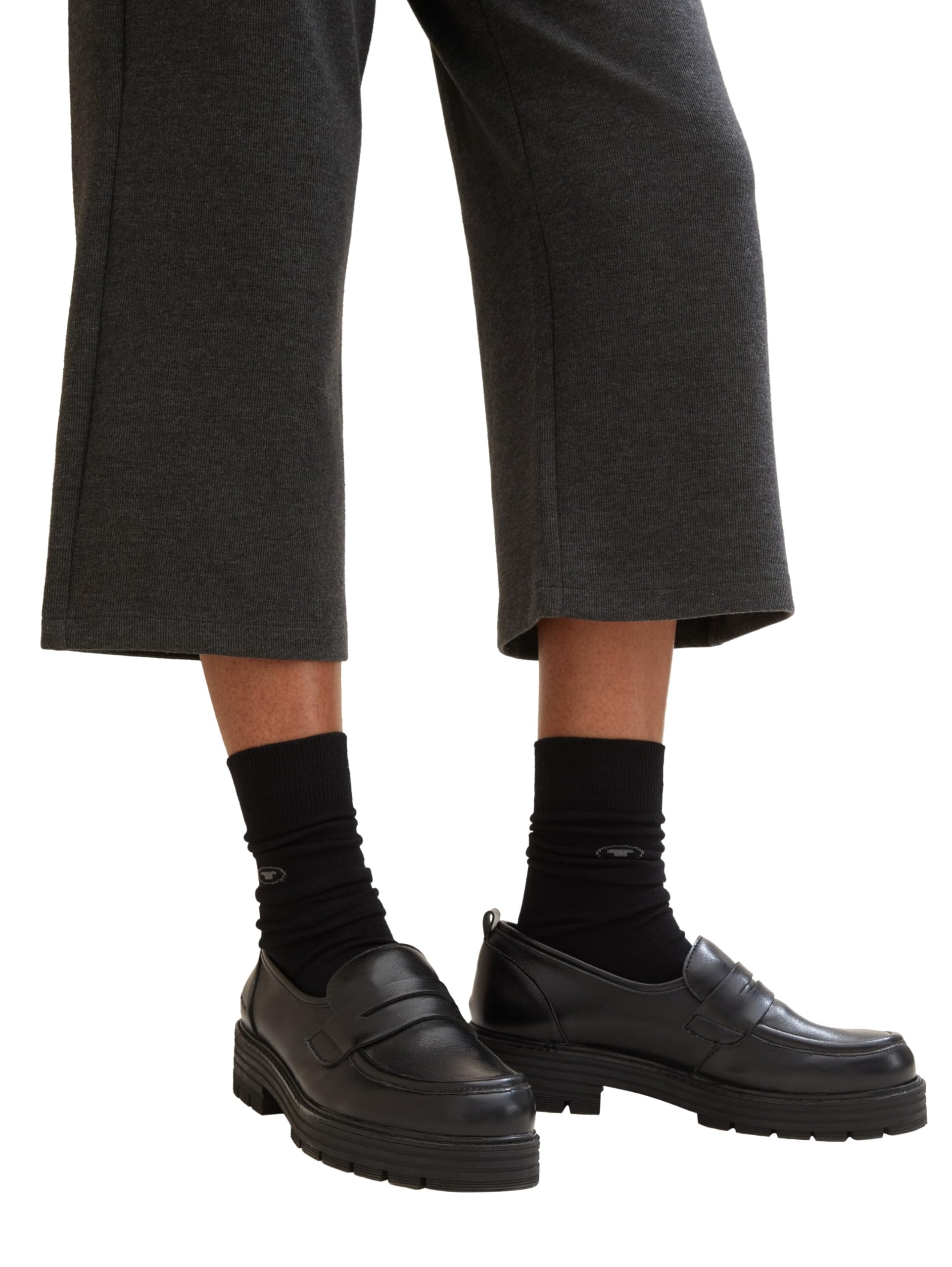 tom-tailor-denim-damen-basic-culotte-mit-rippstruktur image 5