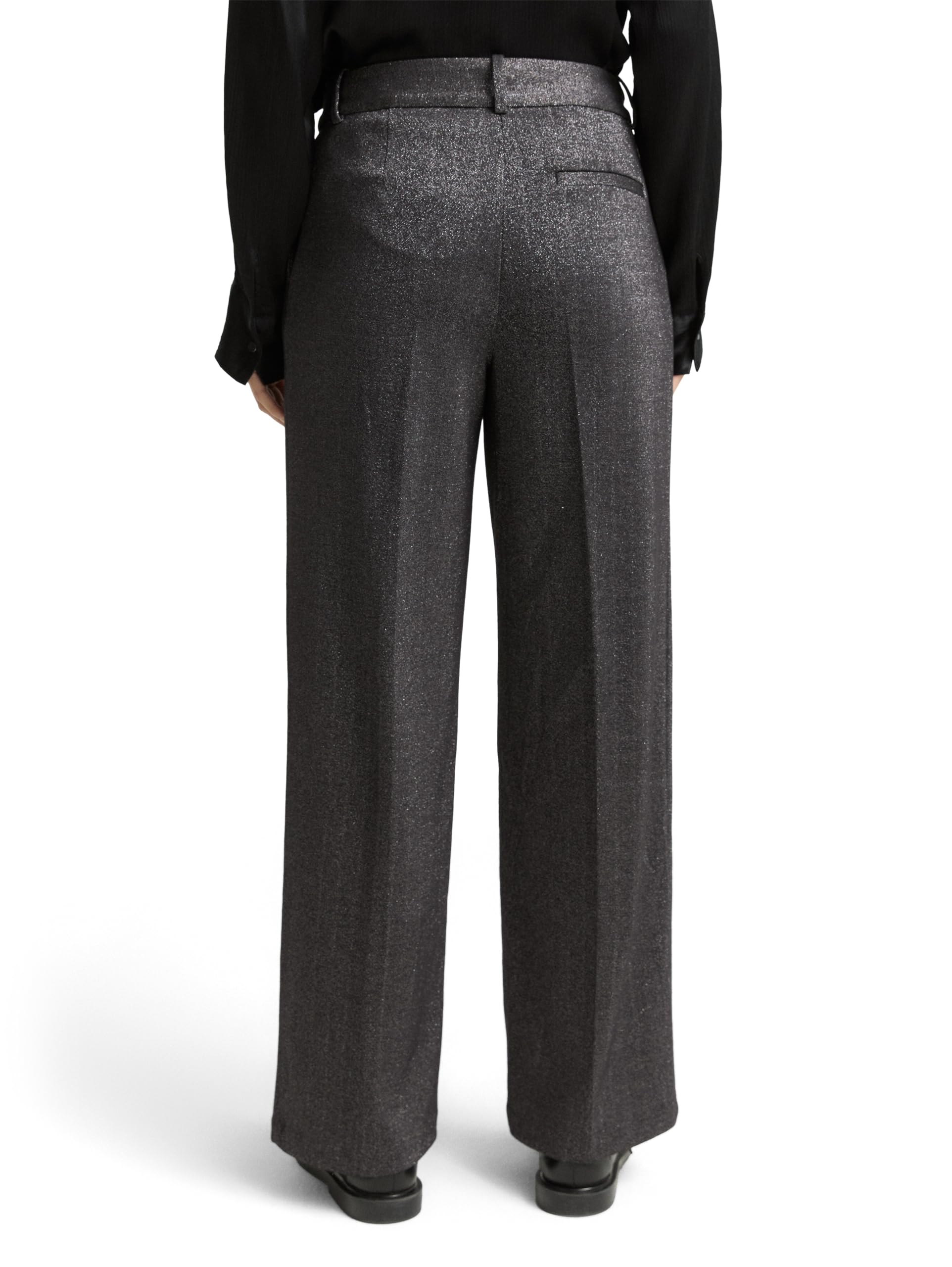 tom-tailor-damen-ttlea-wide-hose-mit-glitzer-effekt image 2