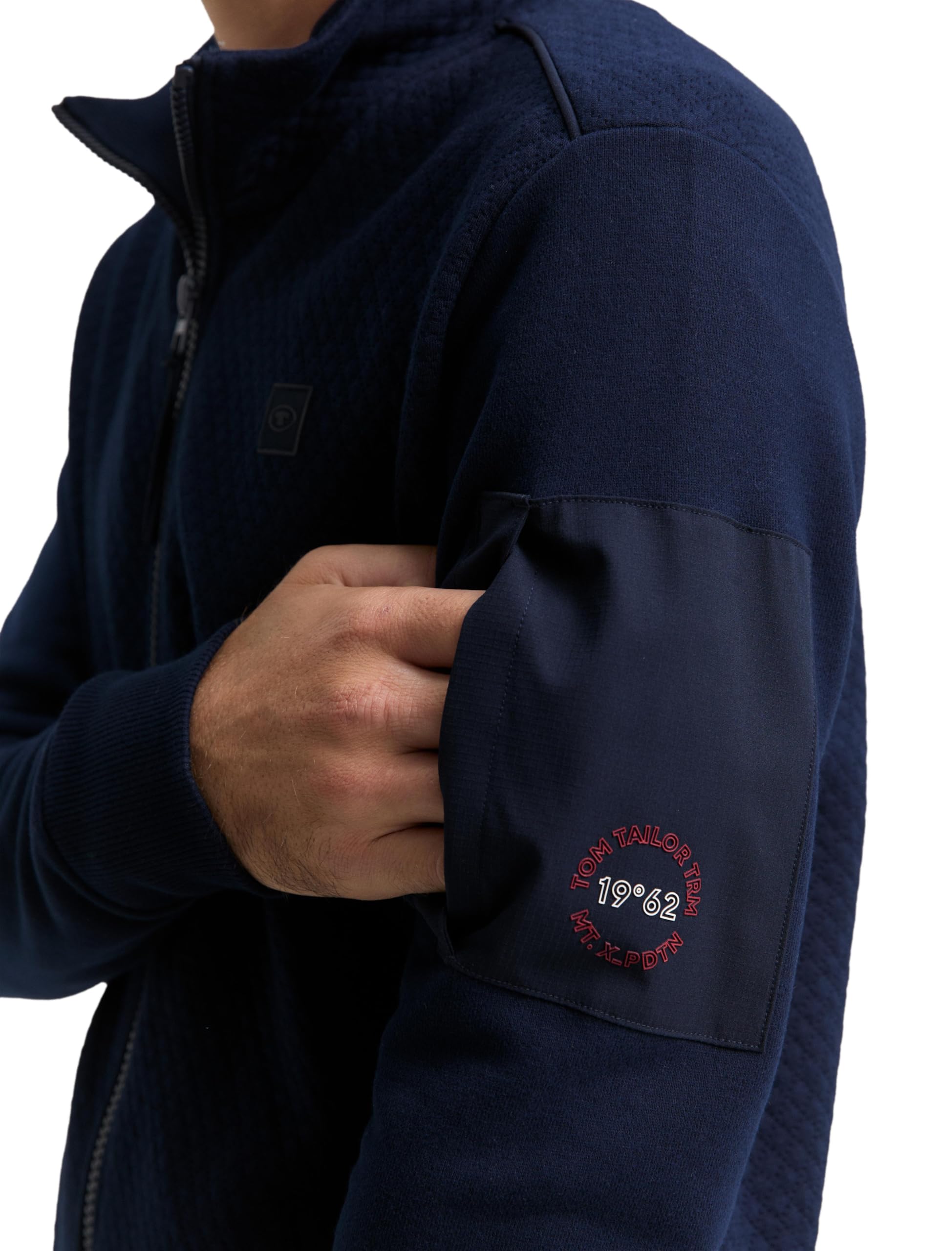 tom-tailor-herren-sweatjacke-1049263-mit-rmeltasche image 5