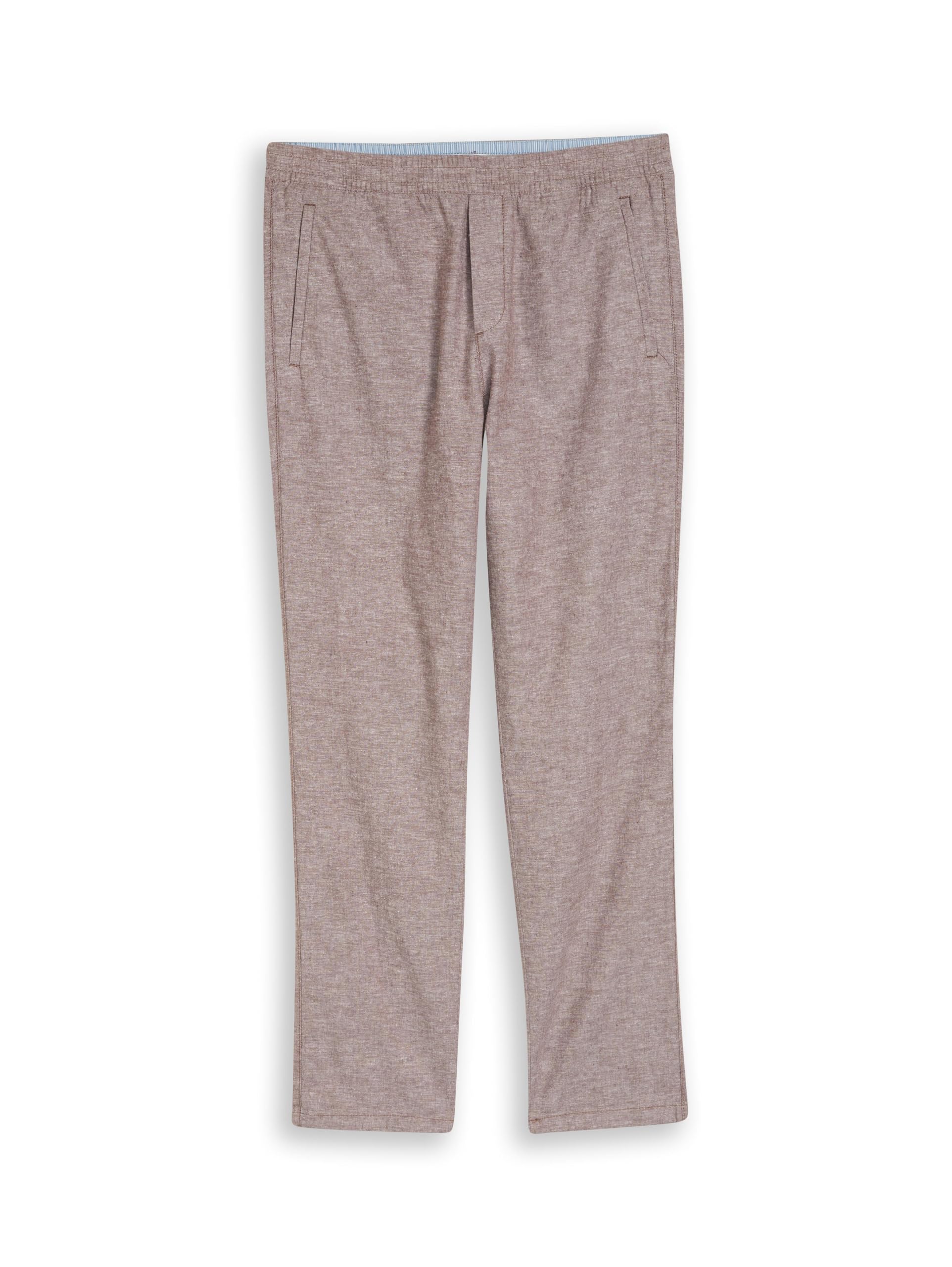 tom-tailor-herren-stoffhose-mit-leinen-anteil-slim-chino image 6