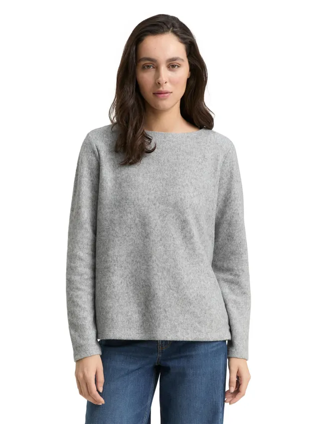 tom-tailor-damen-1043760-plussize-cosy-sweatshirt-mit-kn-pfen image 1