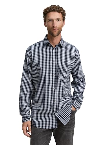 tom-tailor-herren-regular-fit-hemd-mit-karo-muster image 8