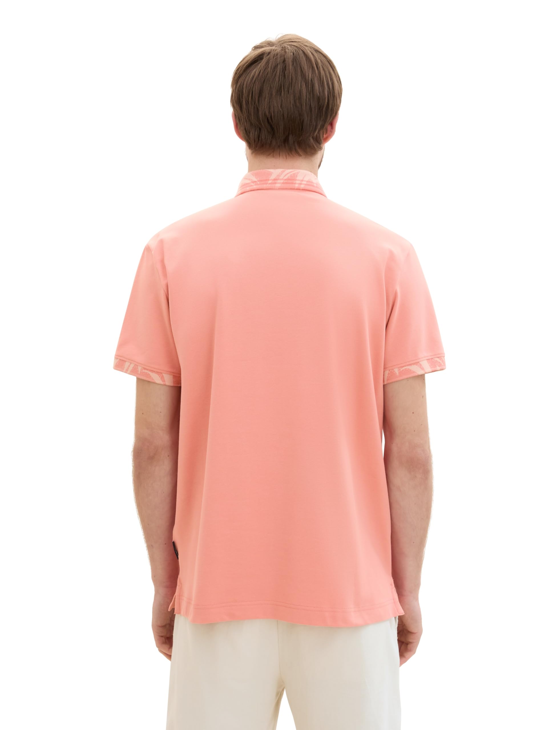 tom-tailor-herren-basic-poloshirt-gemusterter-kragen image 3