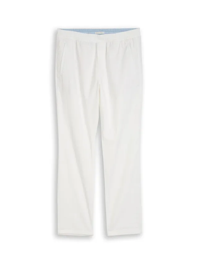tom-tailor-herren-stoffhose-mit-leinen-anteil-slim-chino image 1