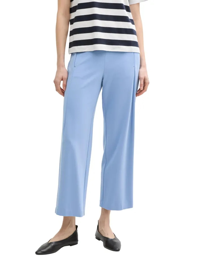 tom-tailor-damen-cropped-straight-leg-hose image 1