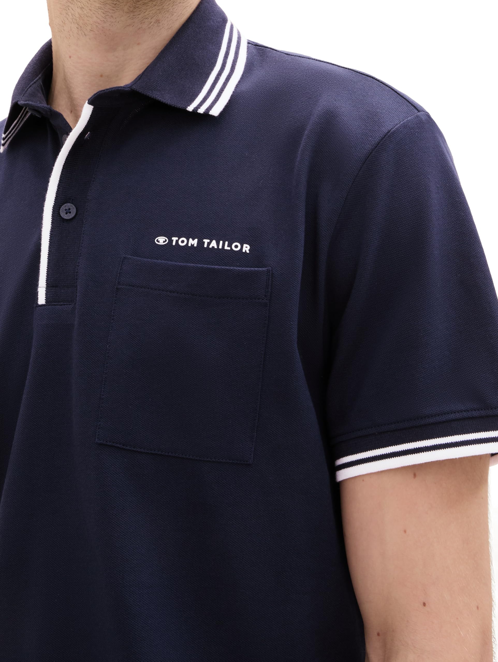 tom-tailor-herren-basic-piqu-poloshirt-mit-farbigen-details image 6