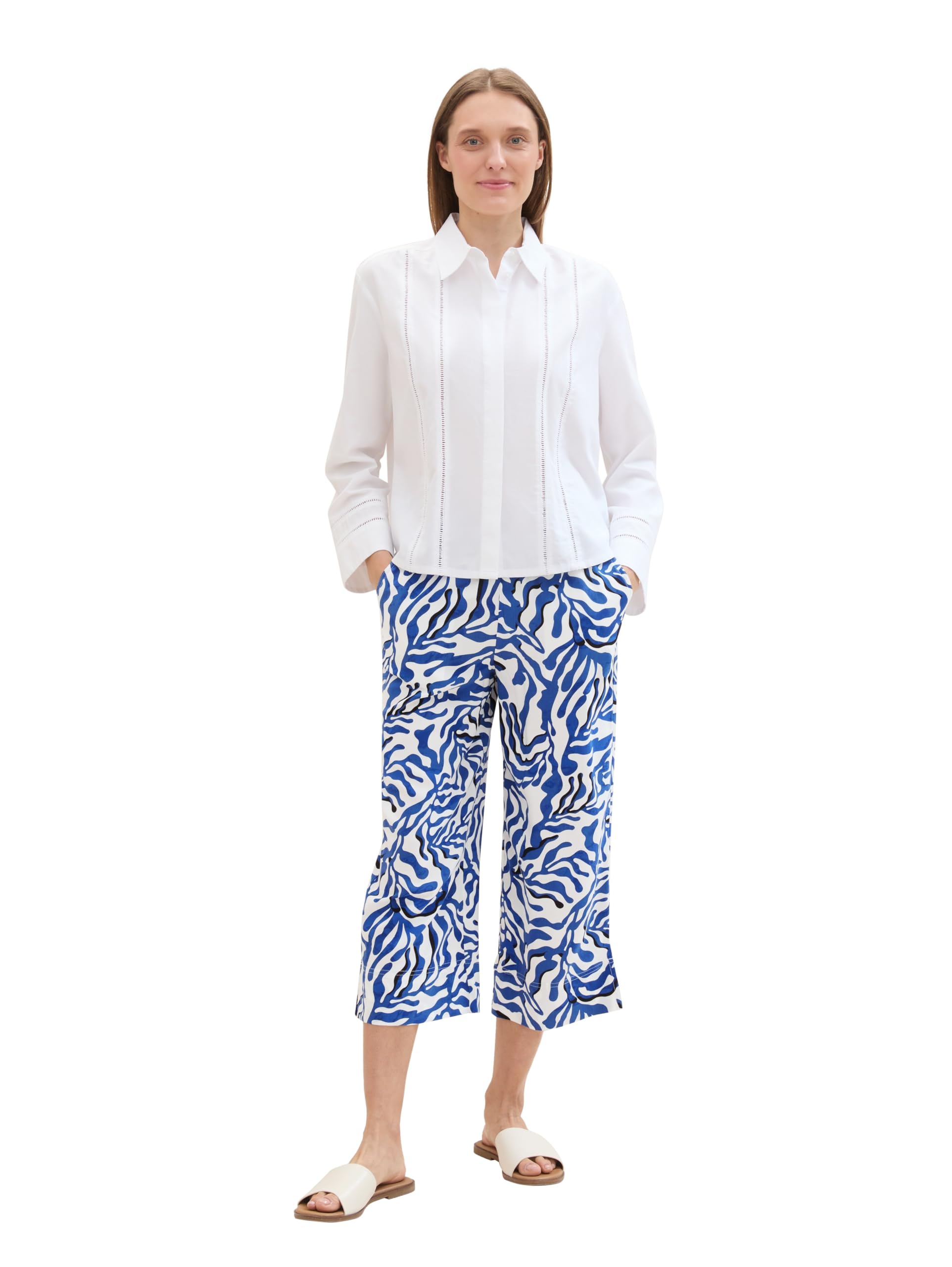 tom-tailor-damen-culotte-hose-mit-muster image 4