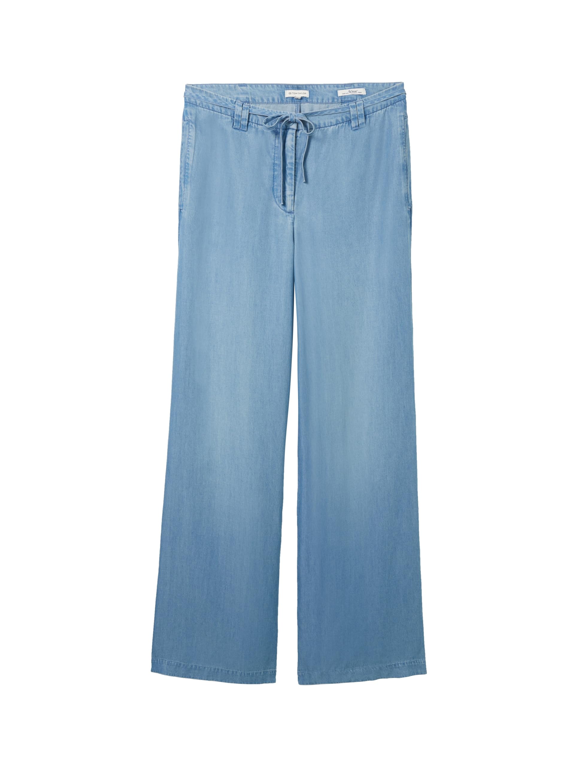 tom-tailor-damen-wide-leg-hose-aus-denim-tencel image 5