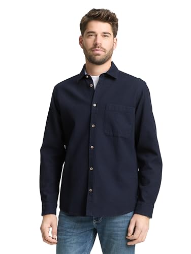 tom-tailor-herren-regular-fit-hemd-mit-struktur image 7