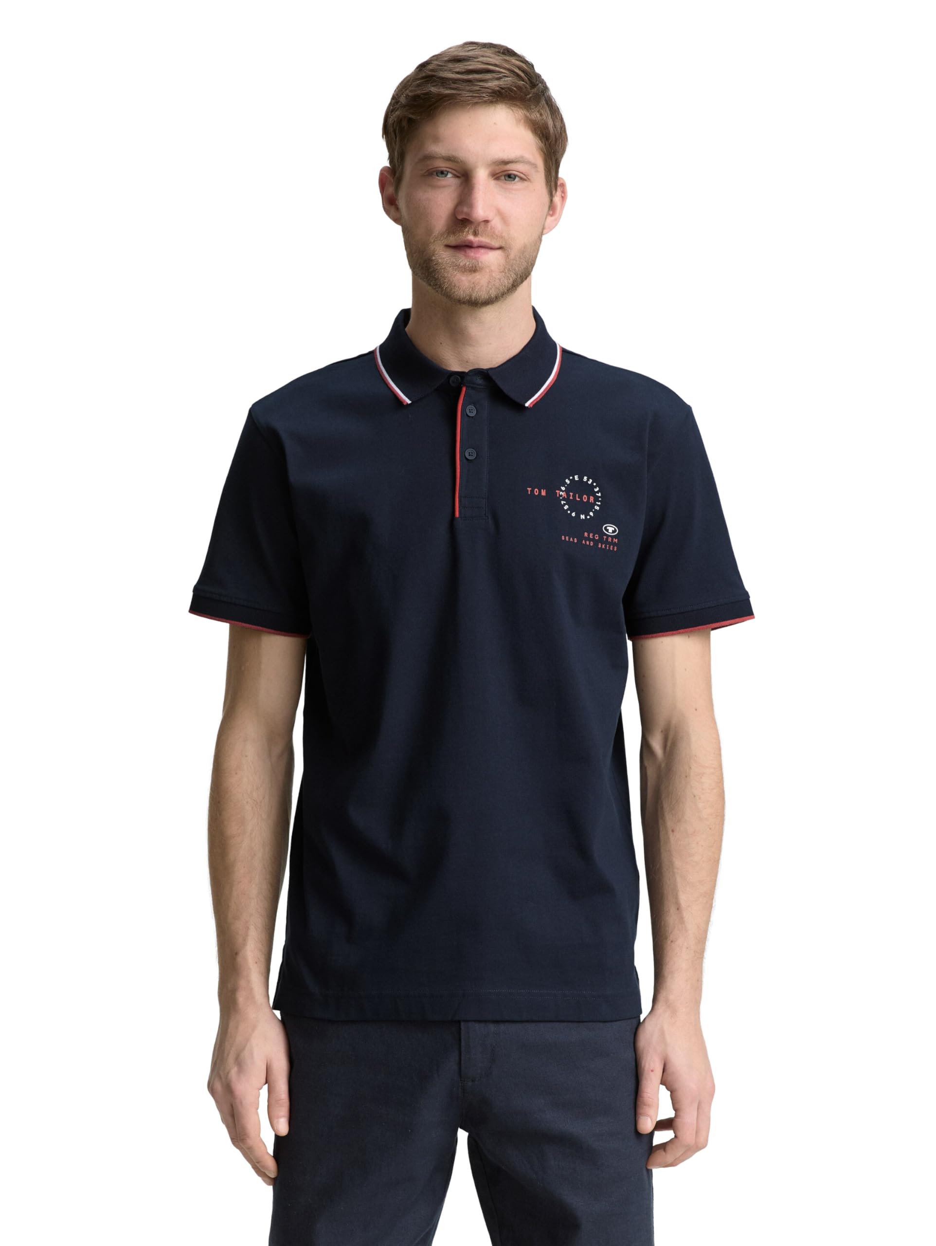 tom-tailor-poloshirt-unifarben-herren image 6