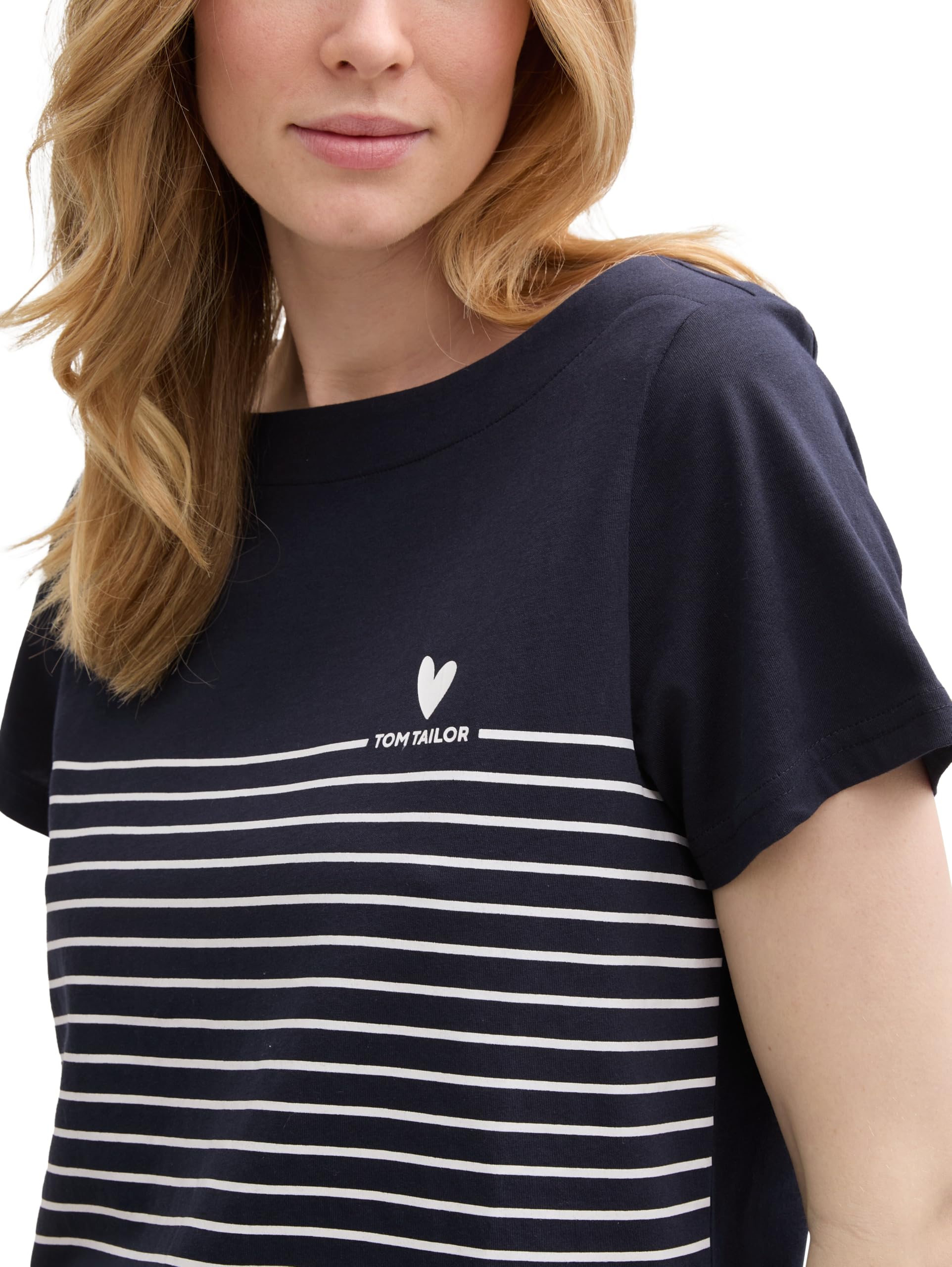 tom-tailor-t-shirt-damen-mit-streifenmuster image 5
