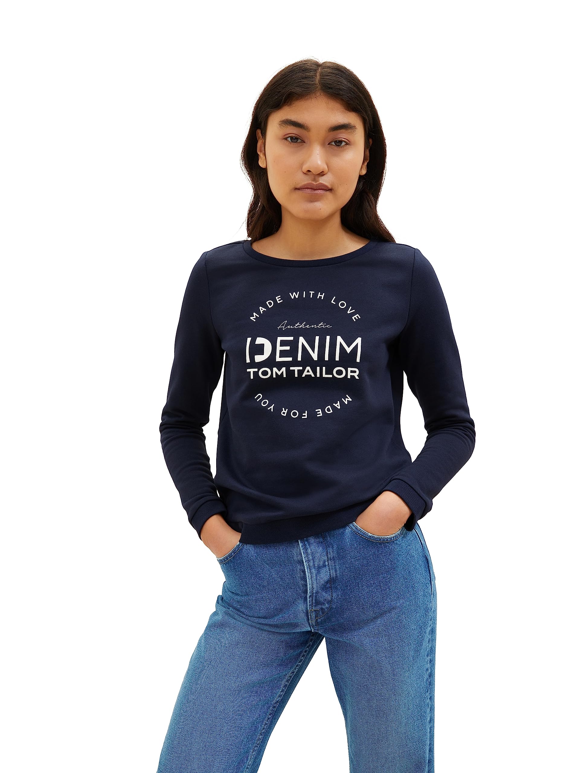 tom-tailor-denim-1039817-damen-sweater-mit-logo-print-raffarm image 8