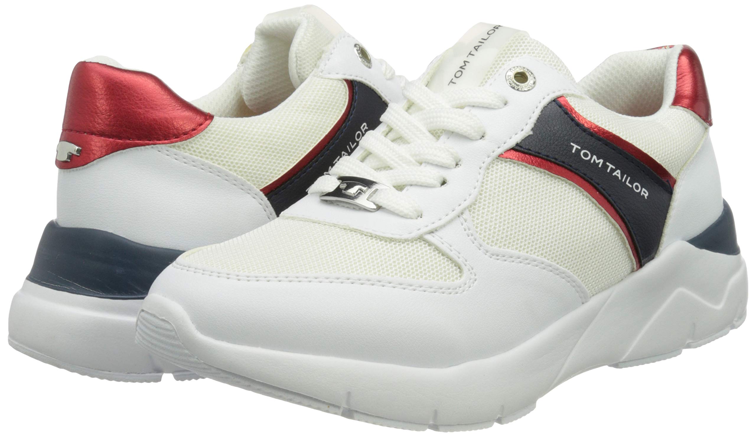 tom-tailor-sneaker-damen-weiss-37-eu image 7