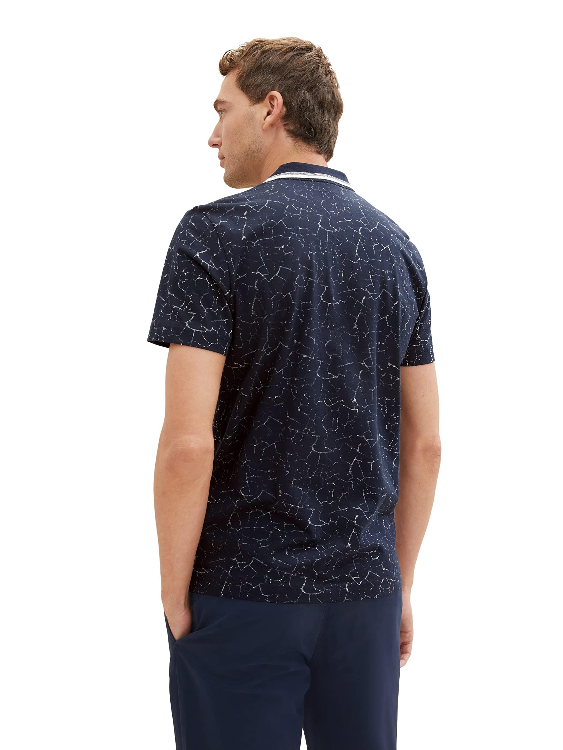 tom-tailor-herren-poloshirt-mit-allover-print image 7