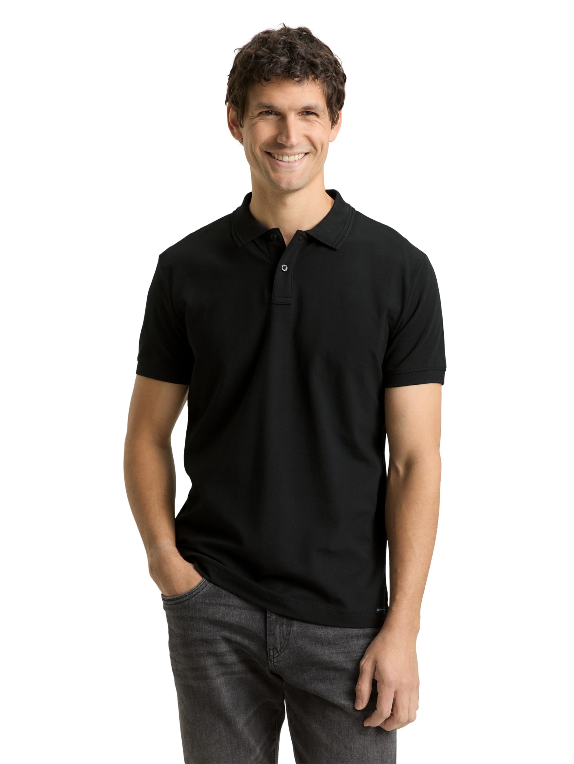 tom-tailor-herren-basic-fitted-poloshirt image 8