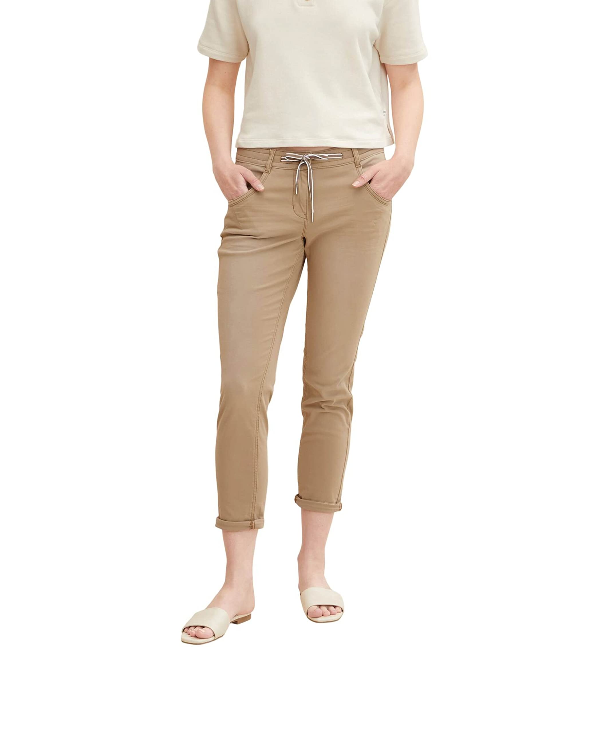 tom-tailor-damen-tapered-relaxed-fit-hose image 1