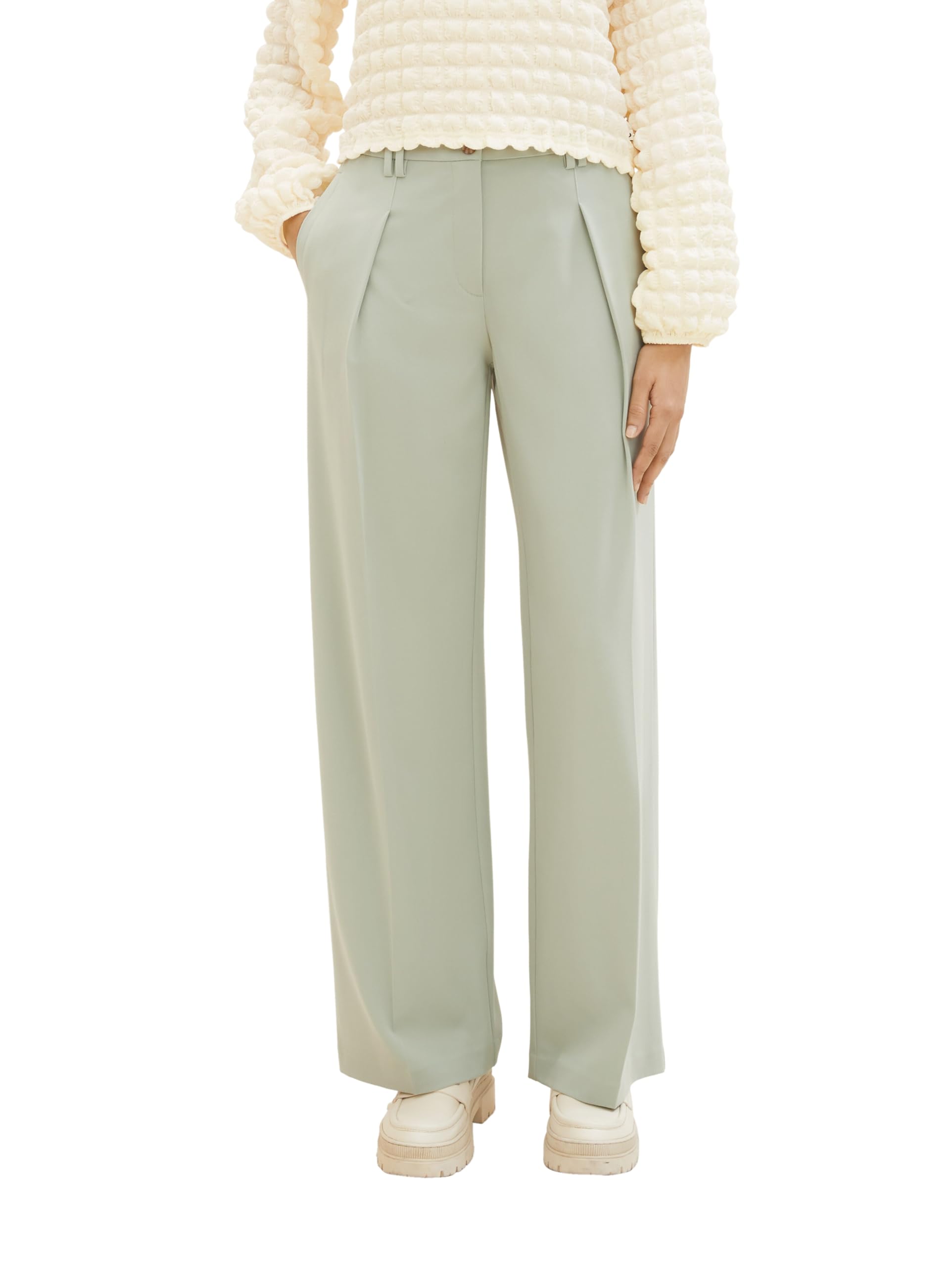 tom-tailor-lea-straight-fit-hose-damen-mit-weitem-bein image 1