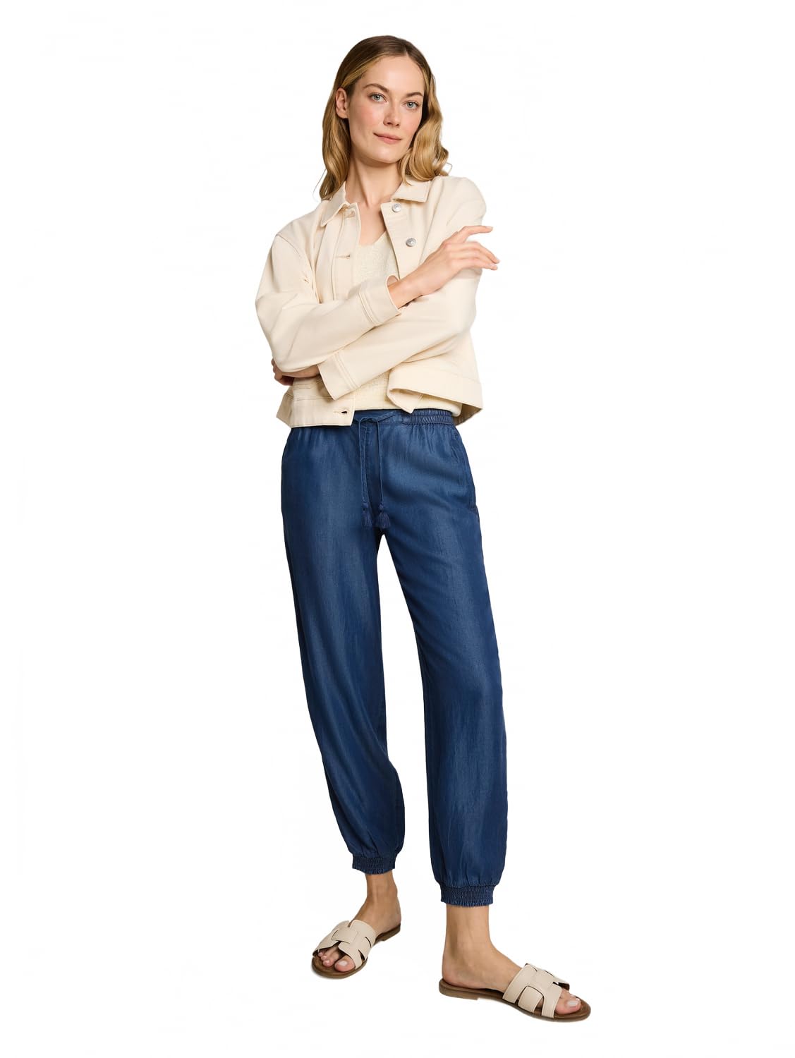 tom-tailor-damen-loose-fit-hose-mit-tencel-lyocell-1051385 image 2