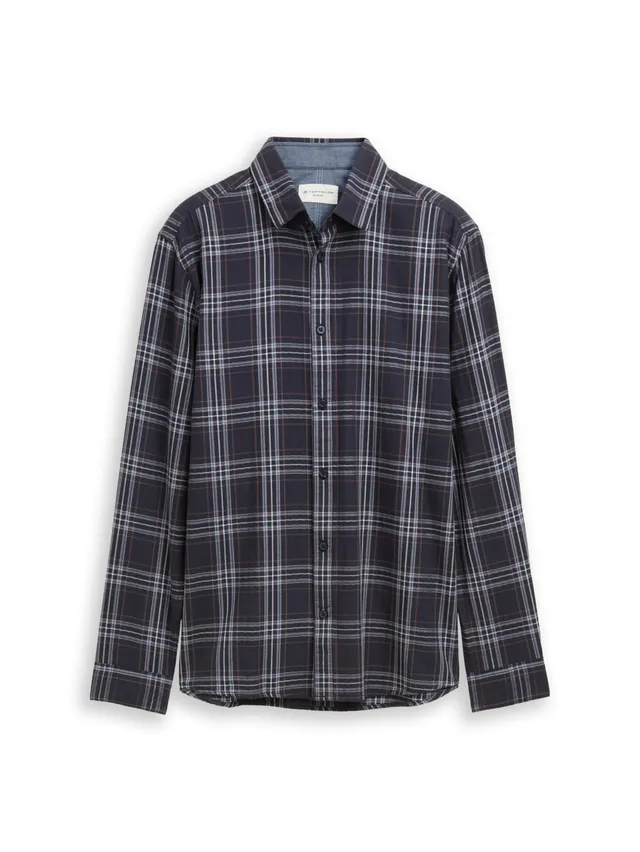 tom-tailor-herren-1048428-regular-fit-flanell-hemd-mit-muster image 1