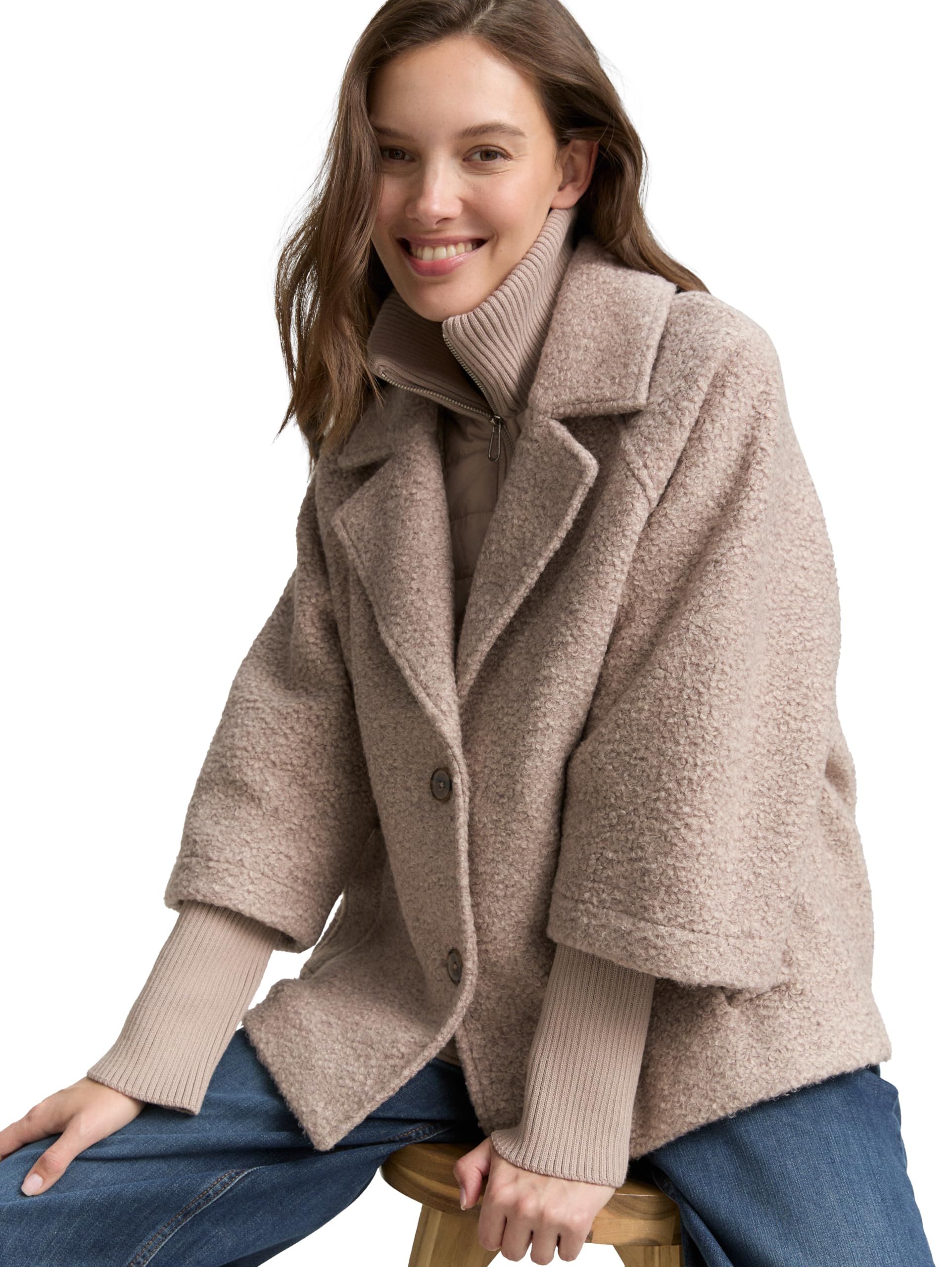 tom-tailor-damen-boucl-cape-jacke-im-2-in-1-look image 4