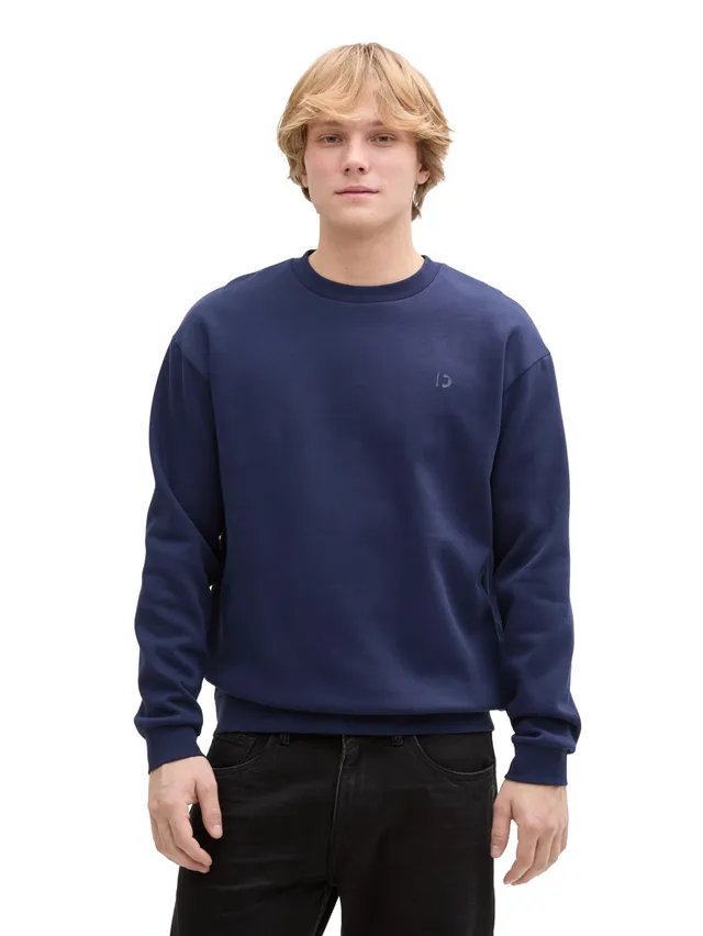 tom-tailor-denim-herren-sweatshirt-mit-logo-print image 1