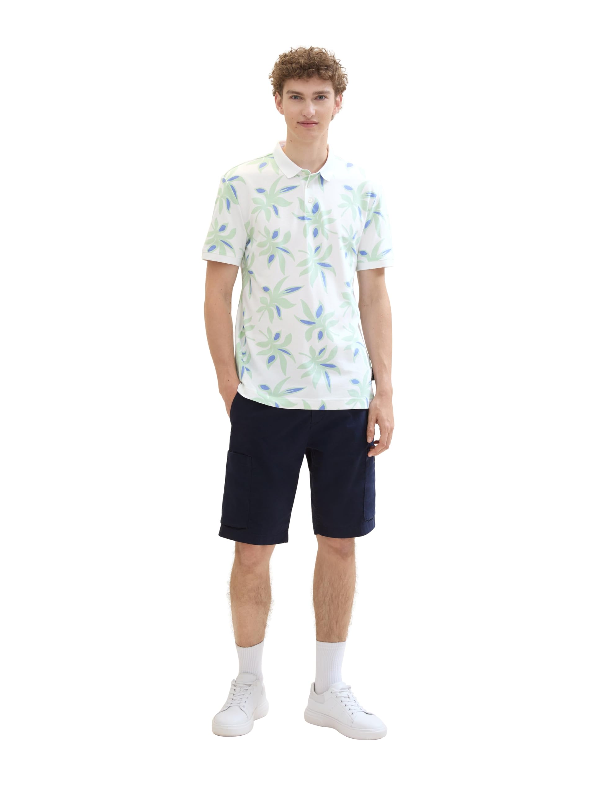 tom-tailor-denim-herren-piqu-poloshirt-mit-muster image 4