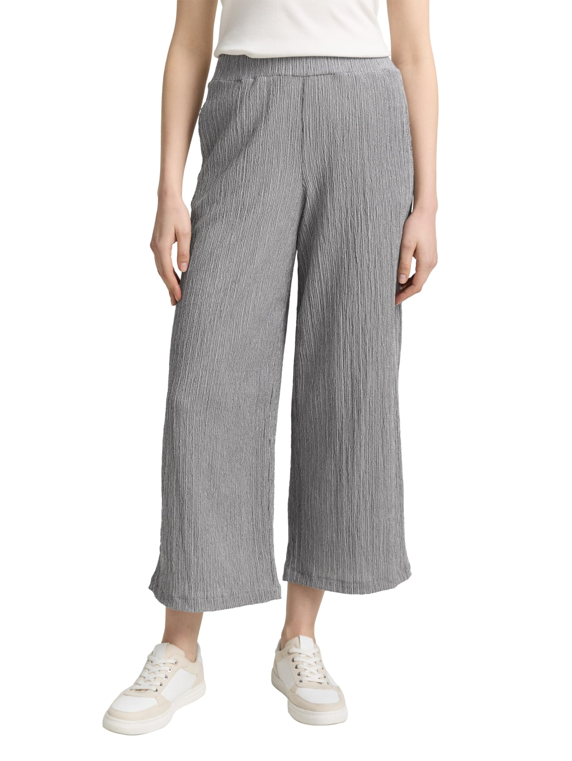 tom-tailor-damen-crinkle-culotte-hose image 7