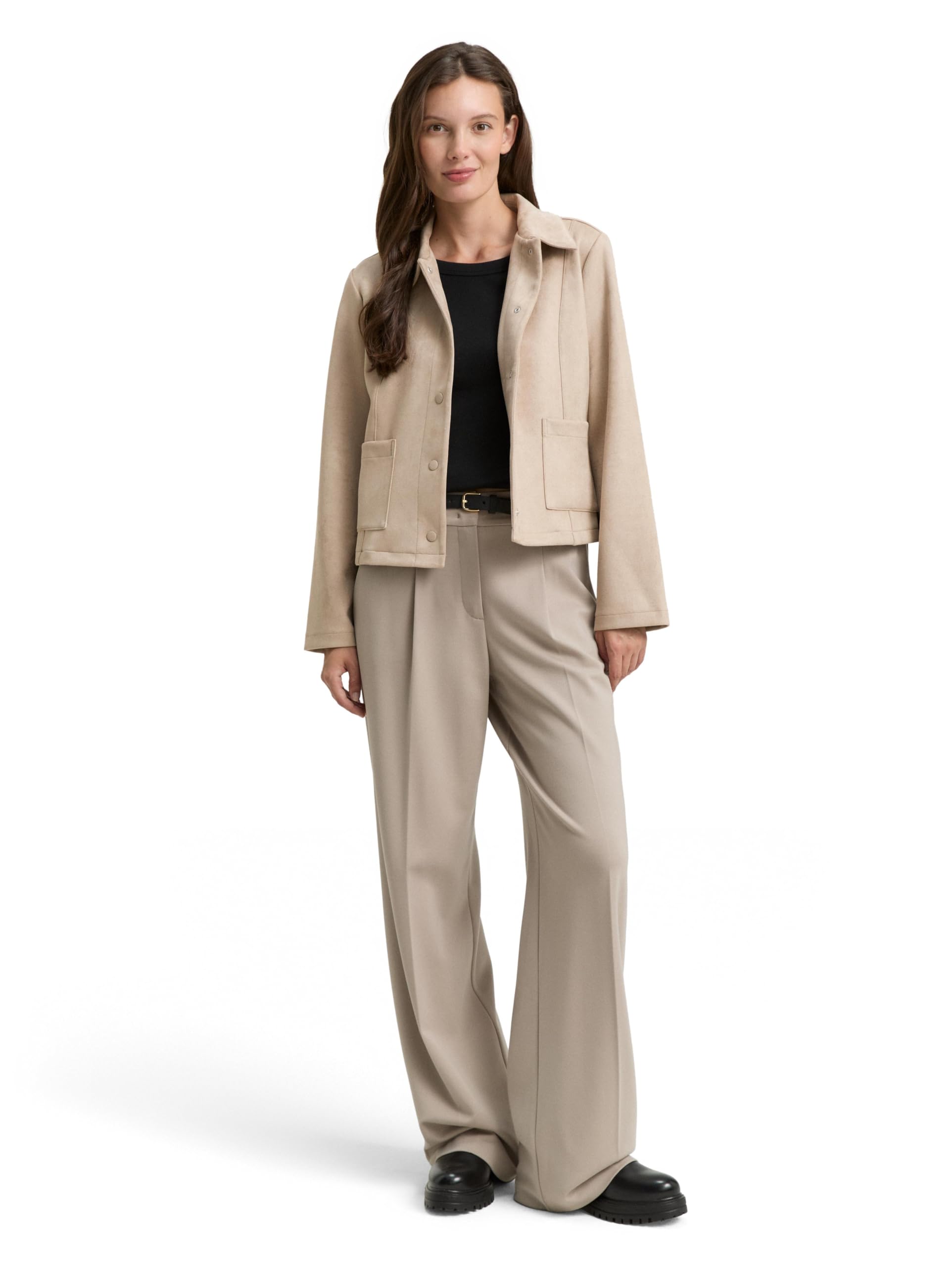 tom-tailor-damen-regular-fit-jacke-in-wildleder-optik-1047596-weich-elegant image 3