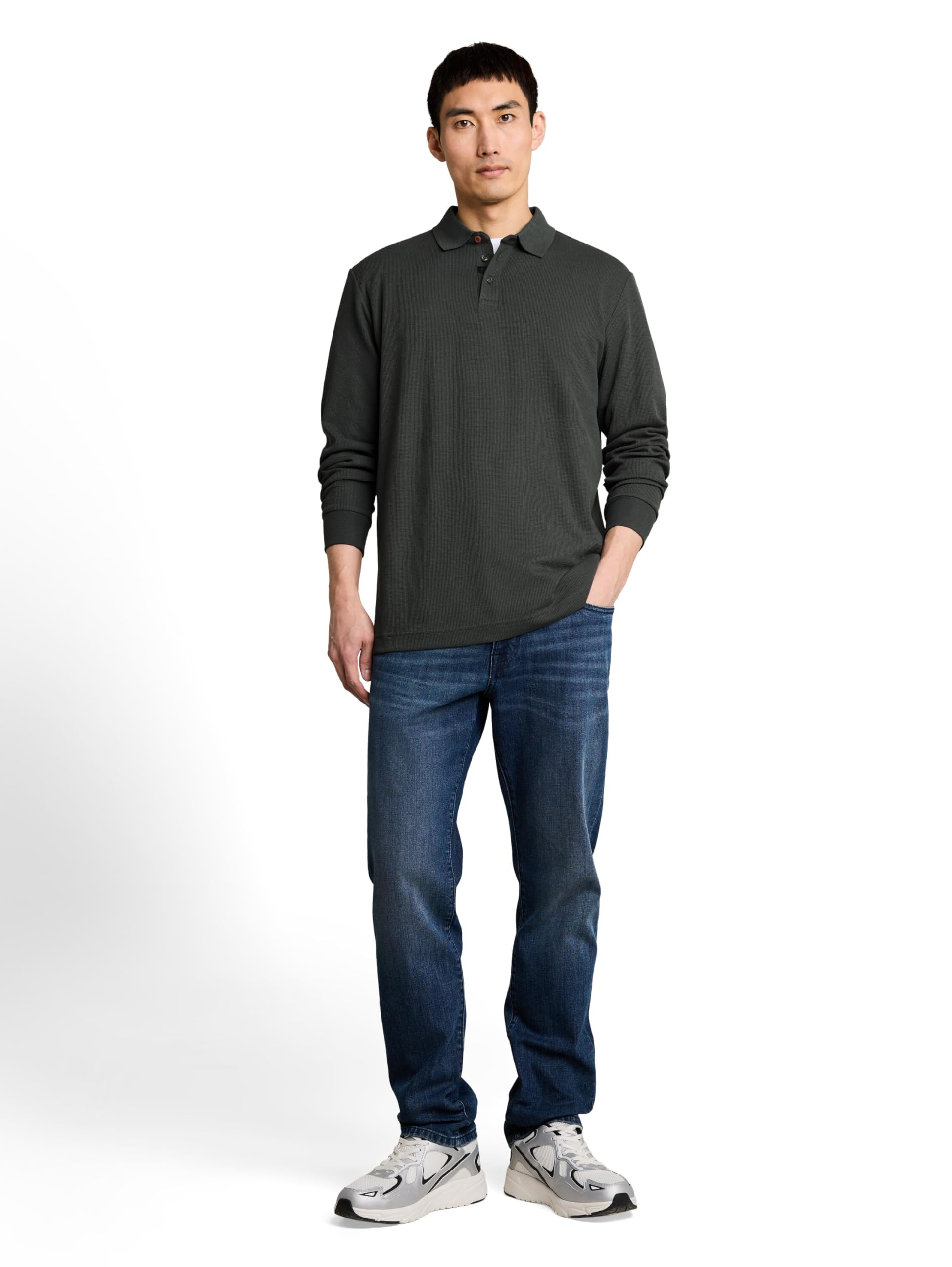 tom-tailor-herren-1051535-basic-poloshirt-mit-struktur-1er-pack image 3