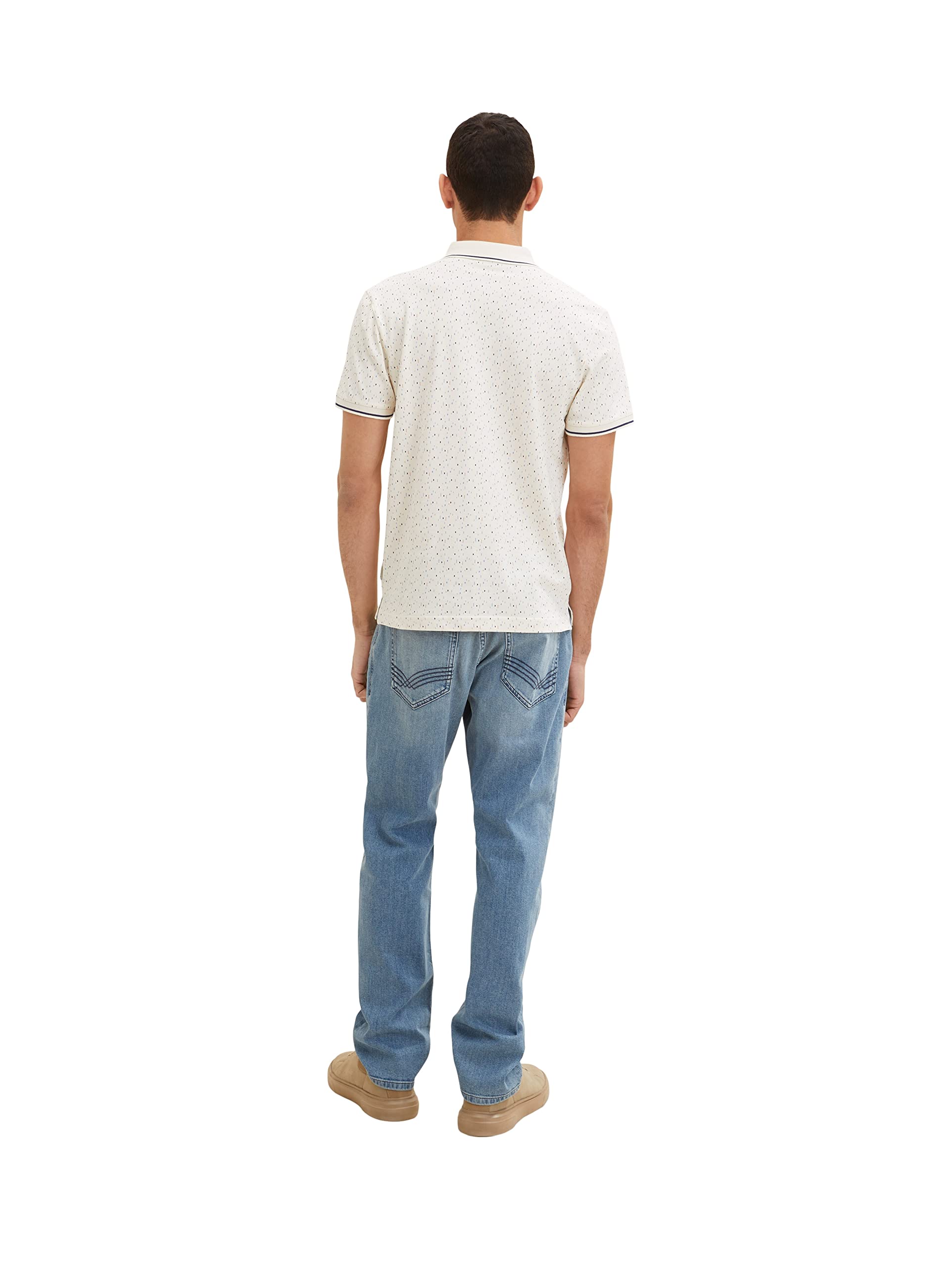 tom-tailor-herren-poloshirt-mit-muster-regular-fit image 2