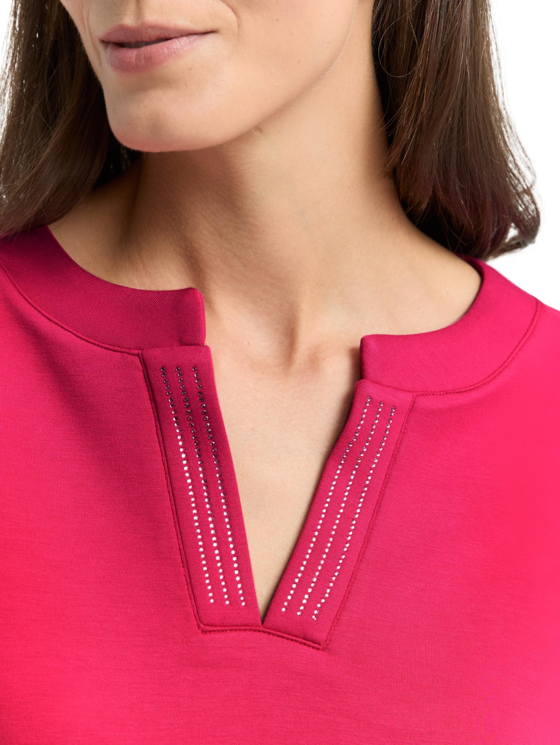 tom-tailor-damen-1049480-sweatshirt-dark-pink-gr-e-50 image 5