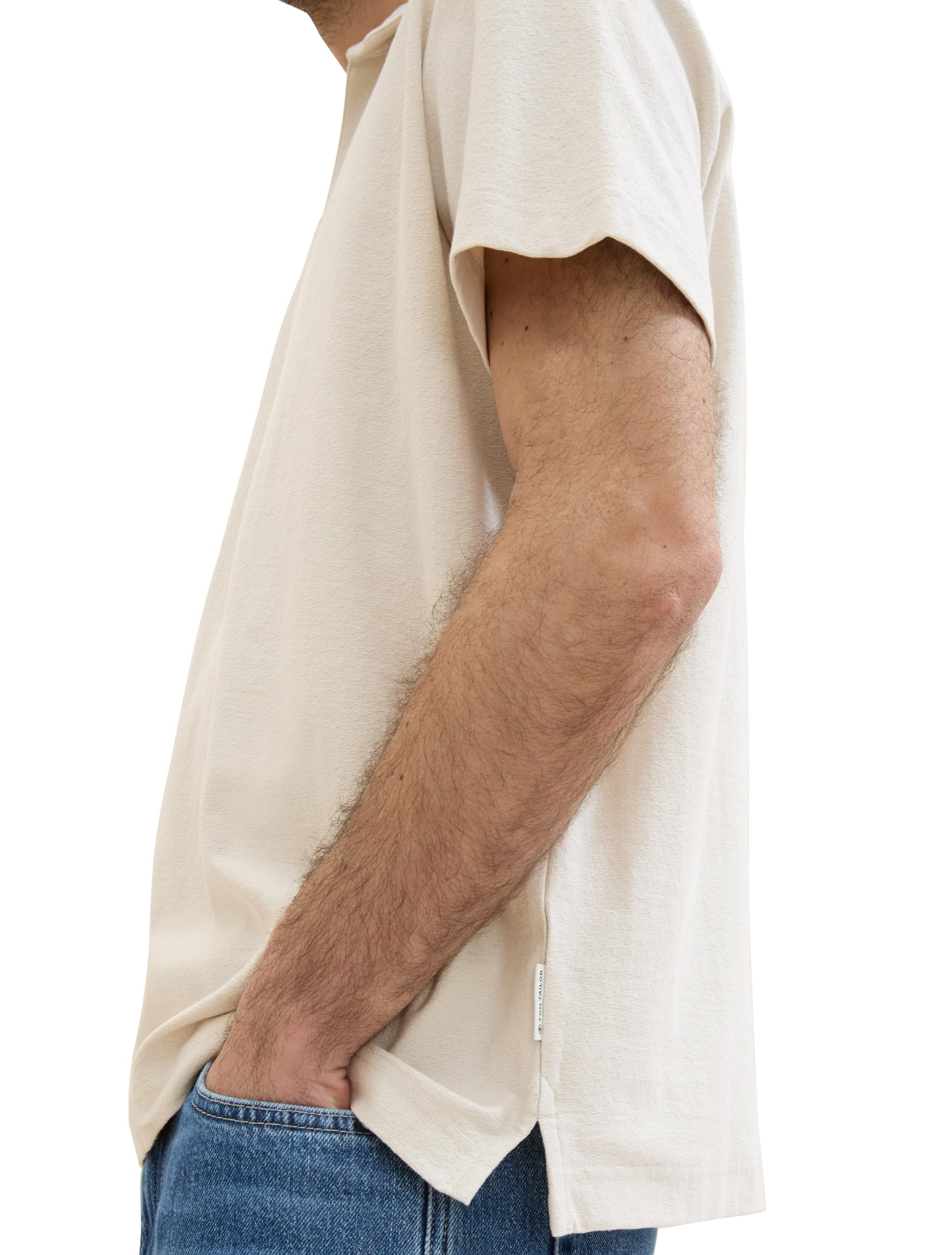 tom-tailor-herren-basic-poloshirt-mit-struktur-klassisches-poloshirt image 5