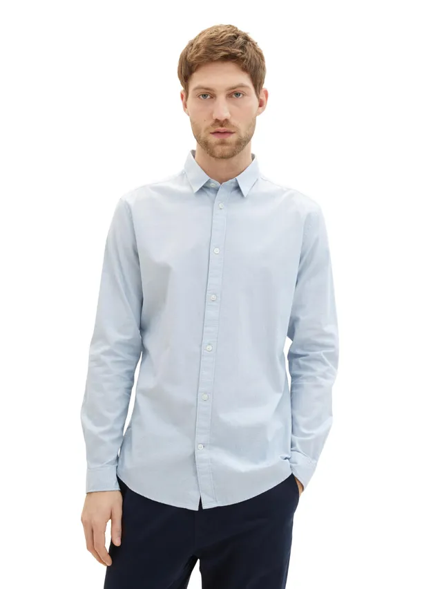 tom-tailor-herren-regular-fit-basic-hemd image 1