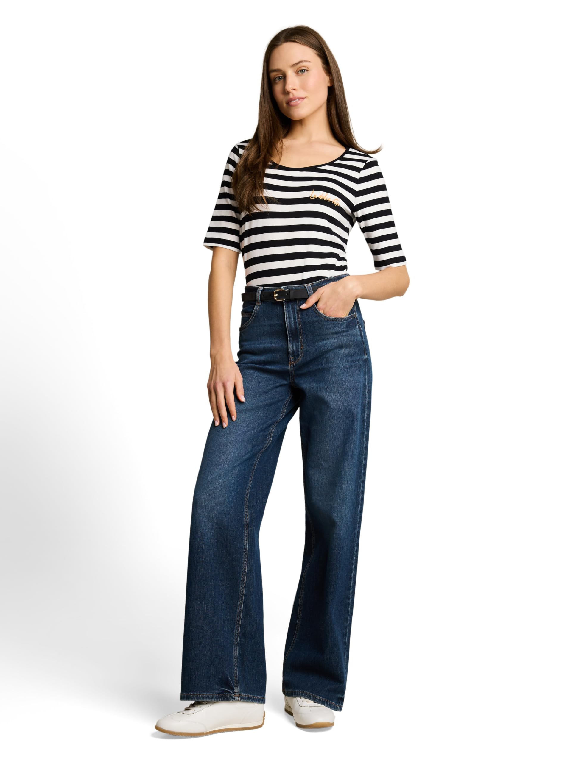 tom-tailor-damen-t-shirt-mit-stickerei-modell-1051218 image 2