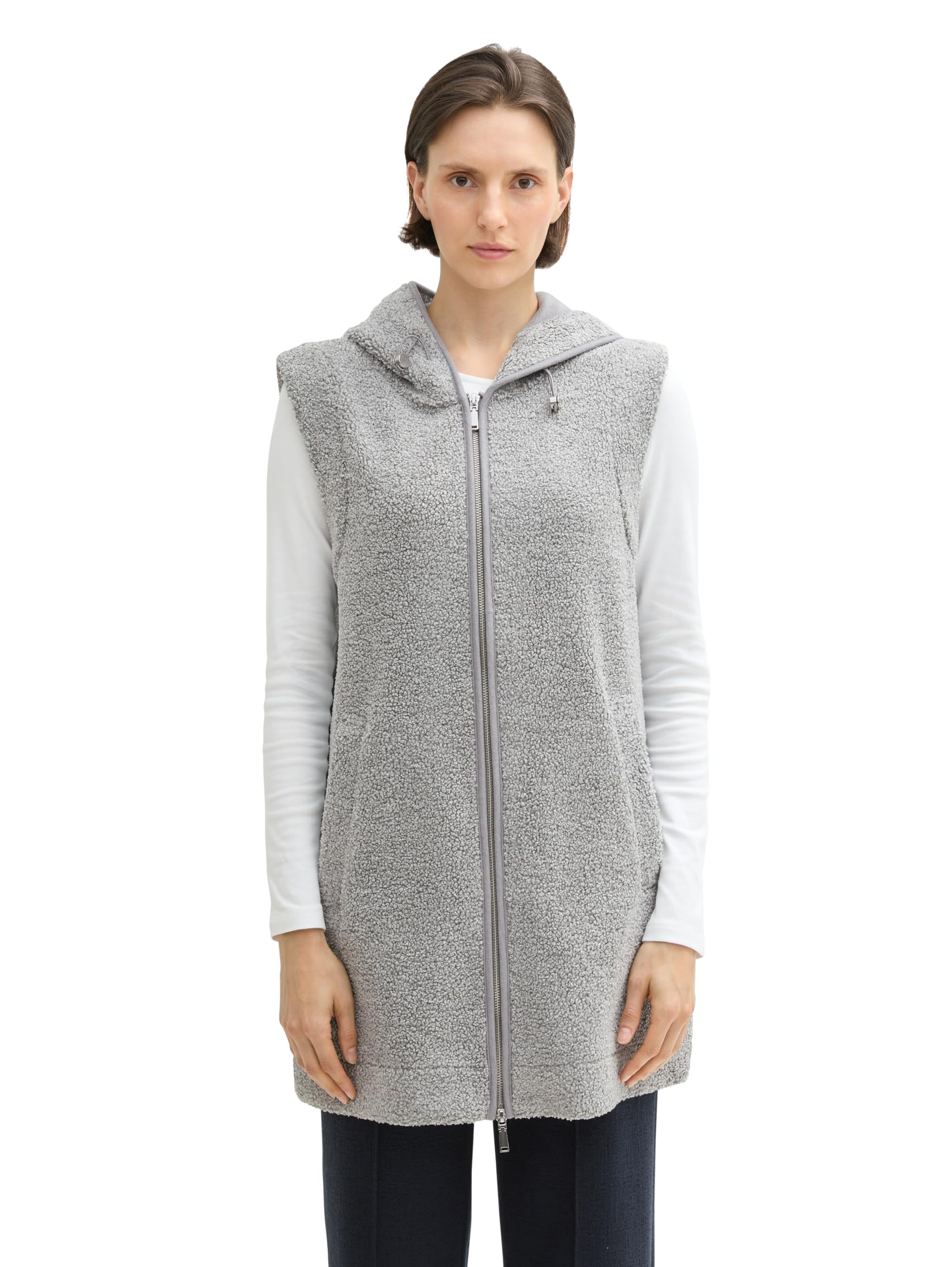 tom-tailor-1043177-damen-teddy-weste-mit-kapuze image 5